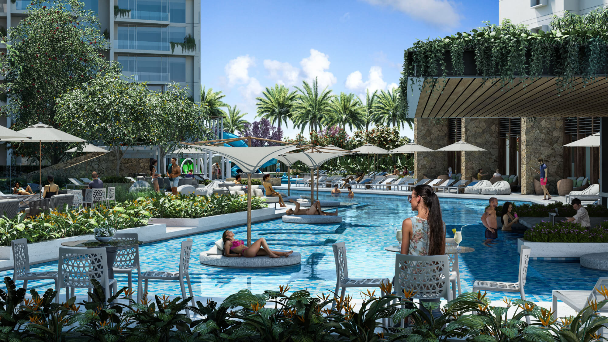 Penthouse with barbecue area, pool, pet area, cigar lounge, coworking gym and more for sale Merida Norte