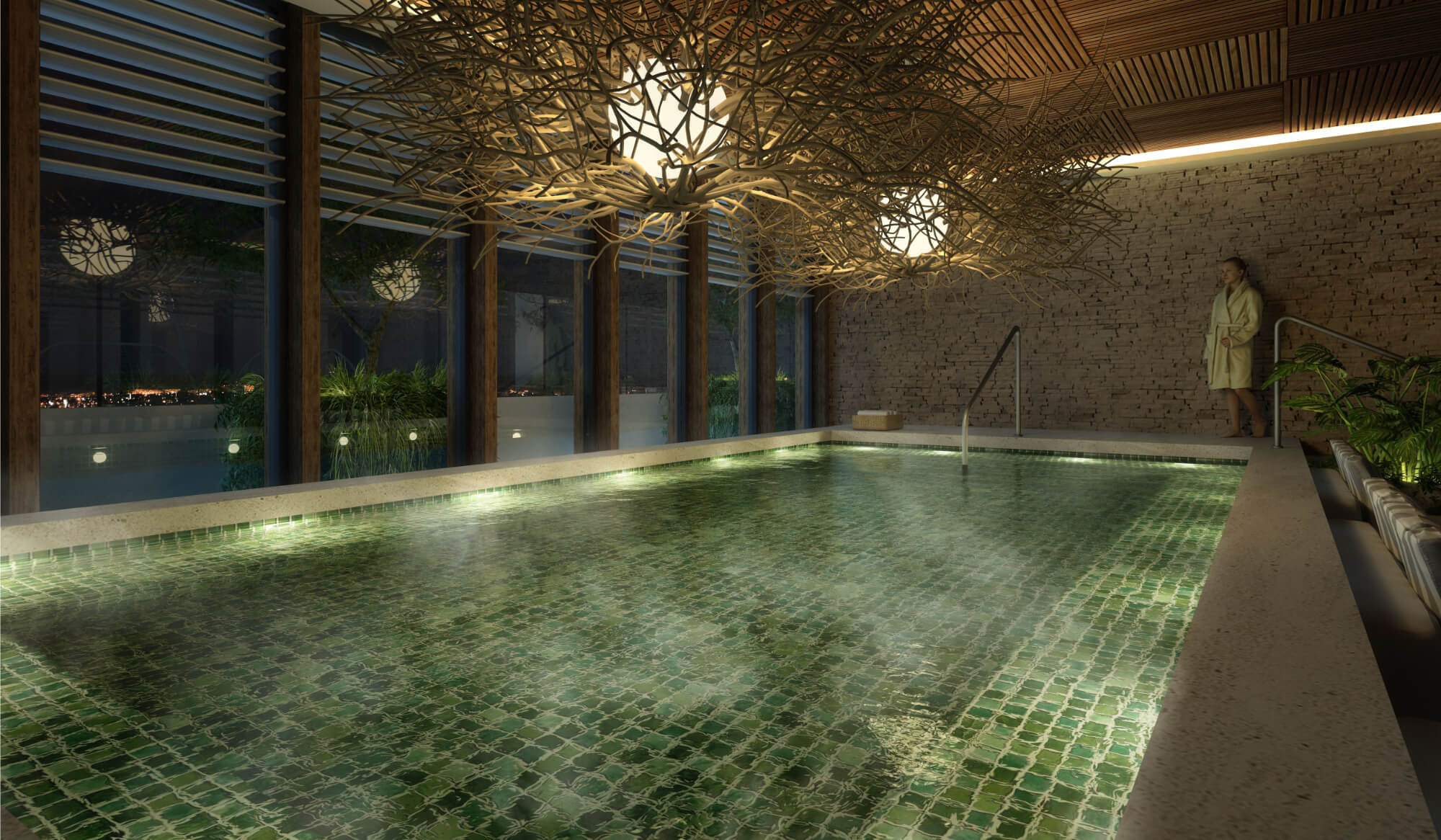 Penthouse with barbecue area, pool, pet area, cigar lounge, coworking gym and more for sale Merida Norte