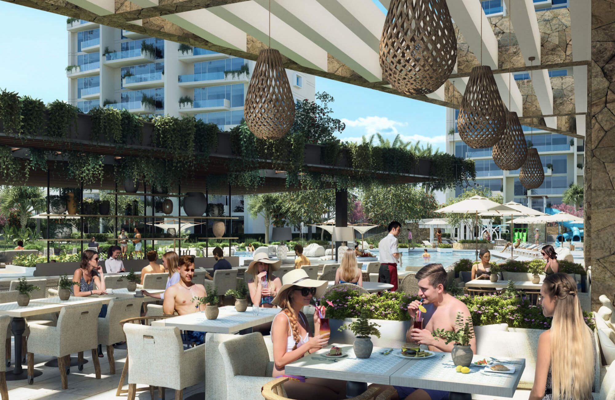 Departamento frente al mar con alberca,&nbsp; planta baja en venta, Chuburn&aacute;, Yucat&aacute;n