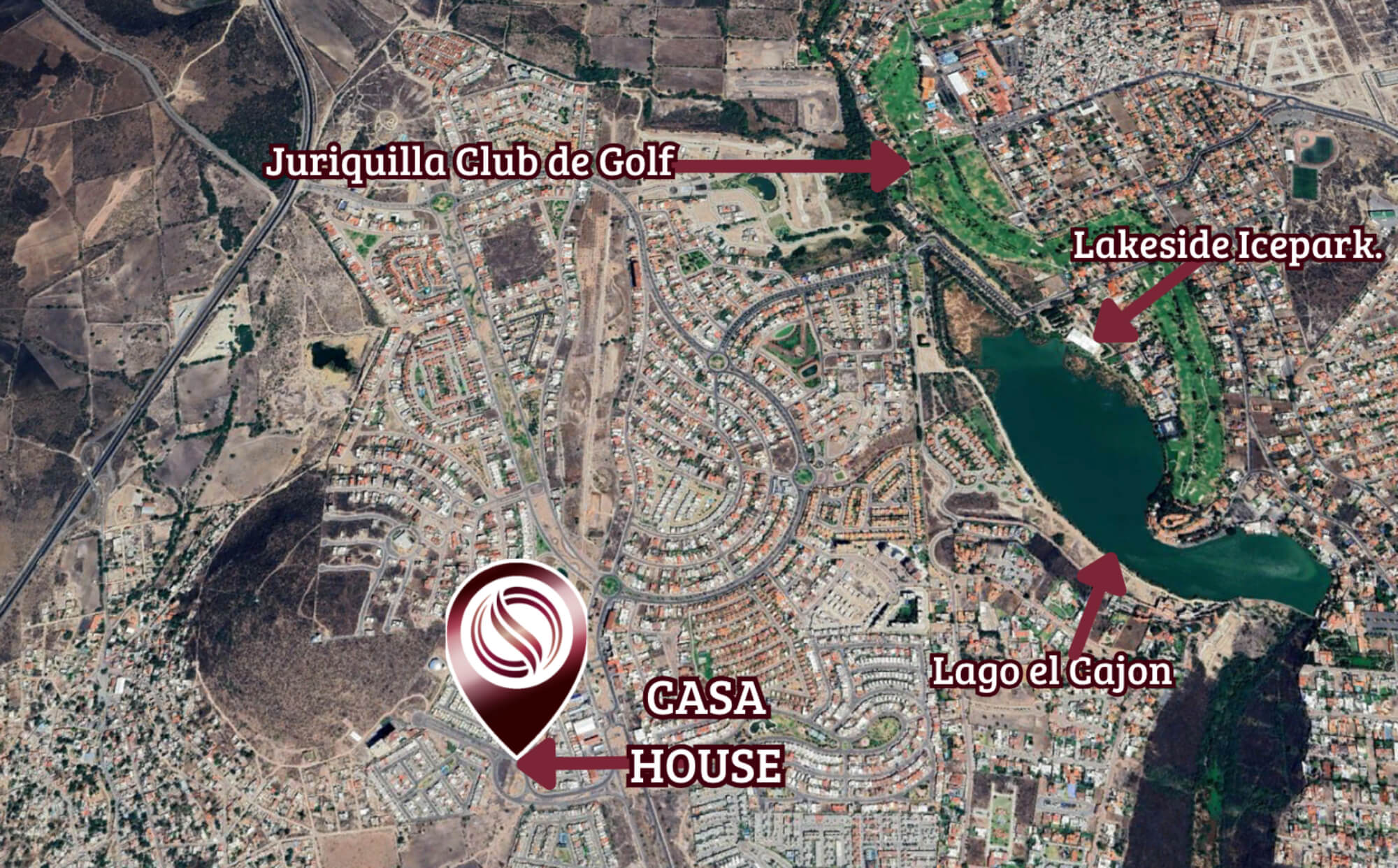 House with garden, terrace, Lago de Juriquilla, Quer&eacute;taro