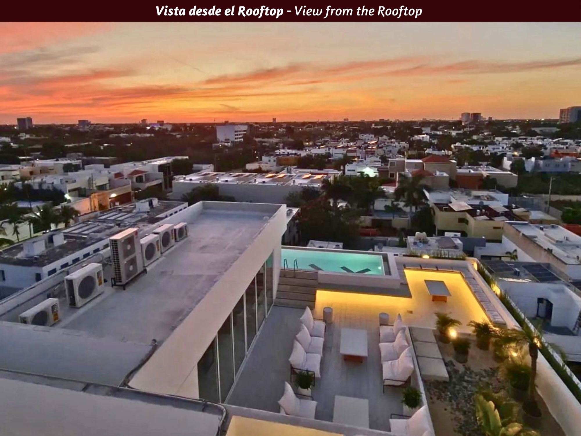 Luxury penthouse with panoramic terrace for sale, Santa Gertrudis Copo, M&eacute;rida