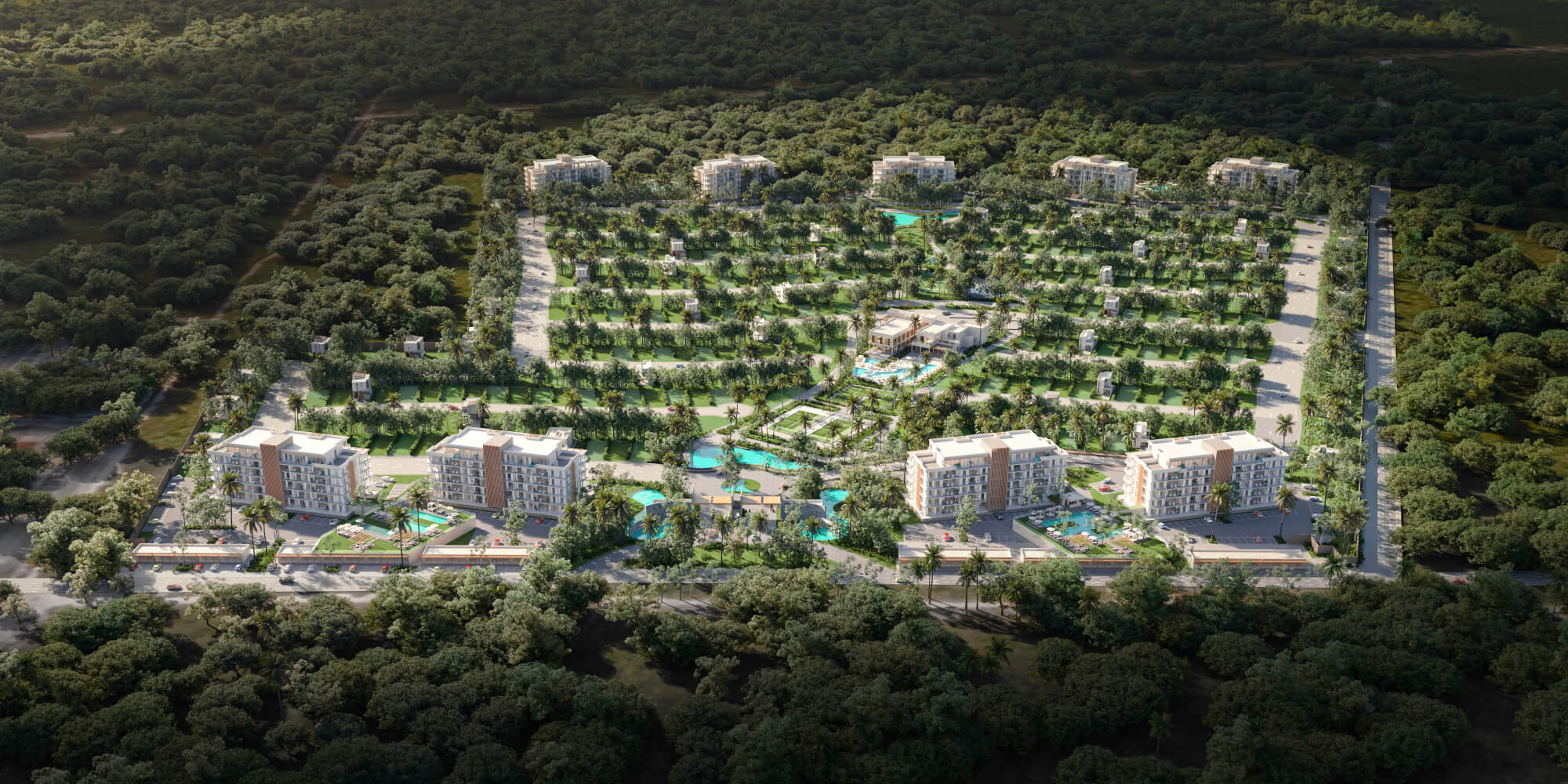 Studio on the 4th floor in Syrena for sale, Downtown Playa del Carmen