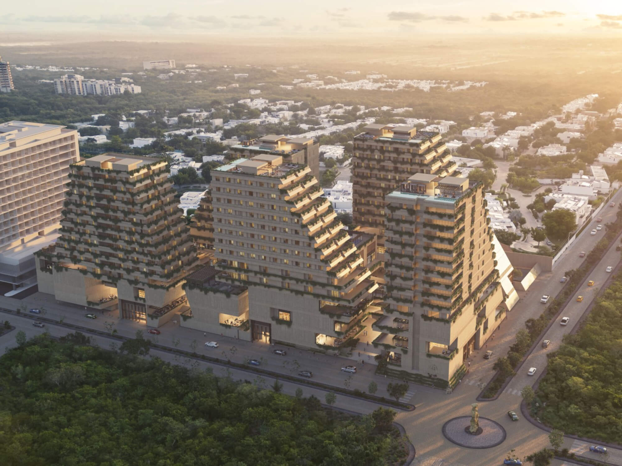 Condo with pool and garden, pet area, cigar lounge, coworking gym and more for sale Merida Norte