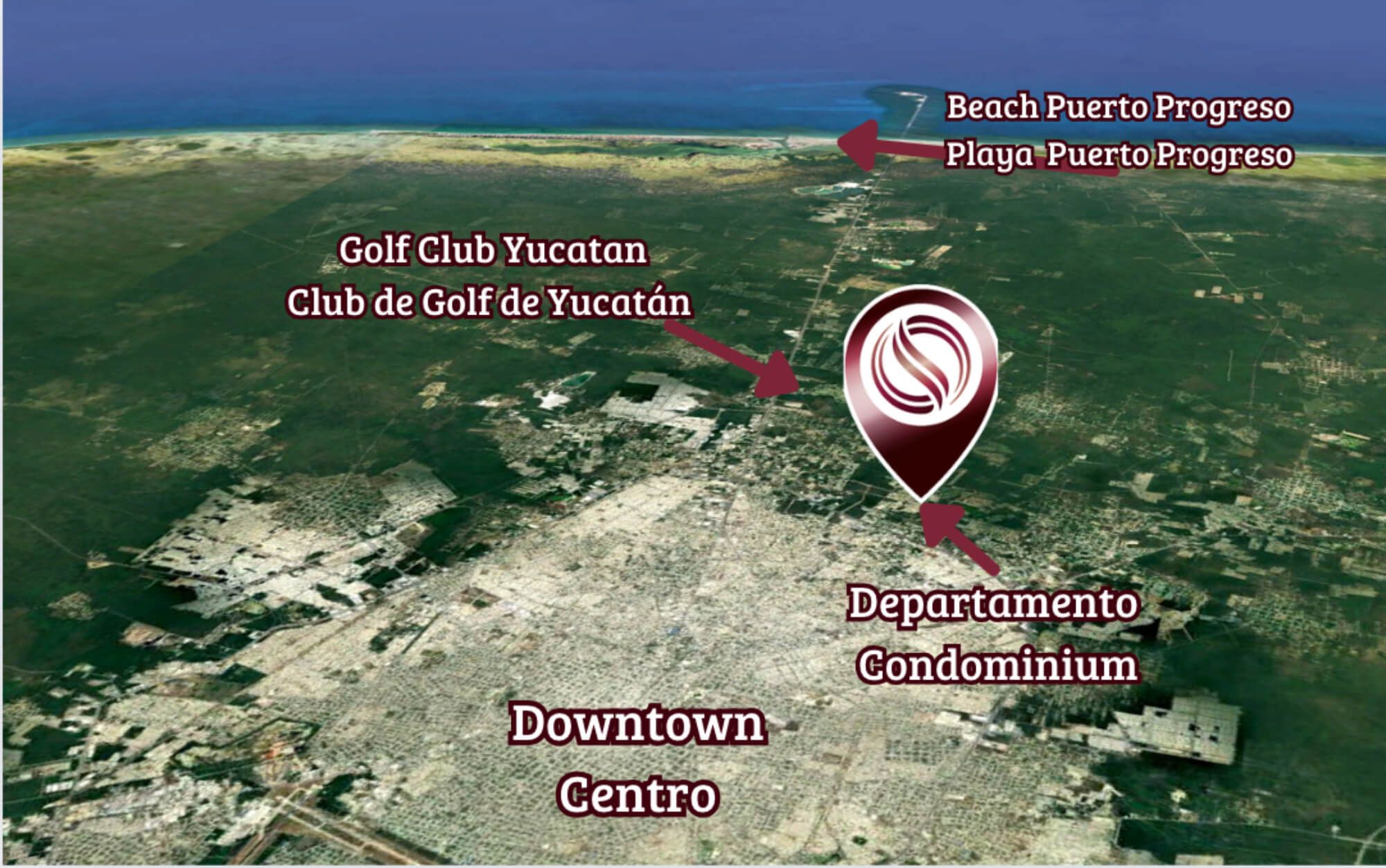 Condo with Ocean-View Jacuzzi for Sale, Telchac, Yucat&aacute;n