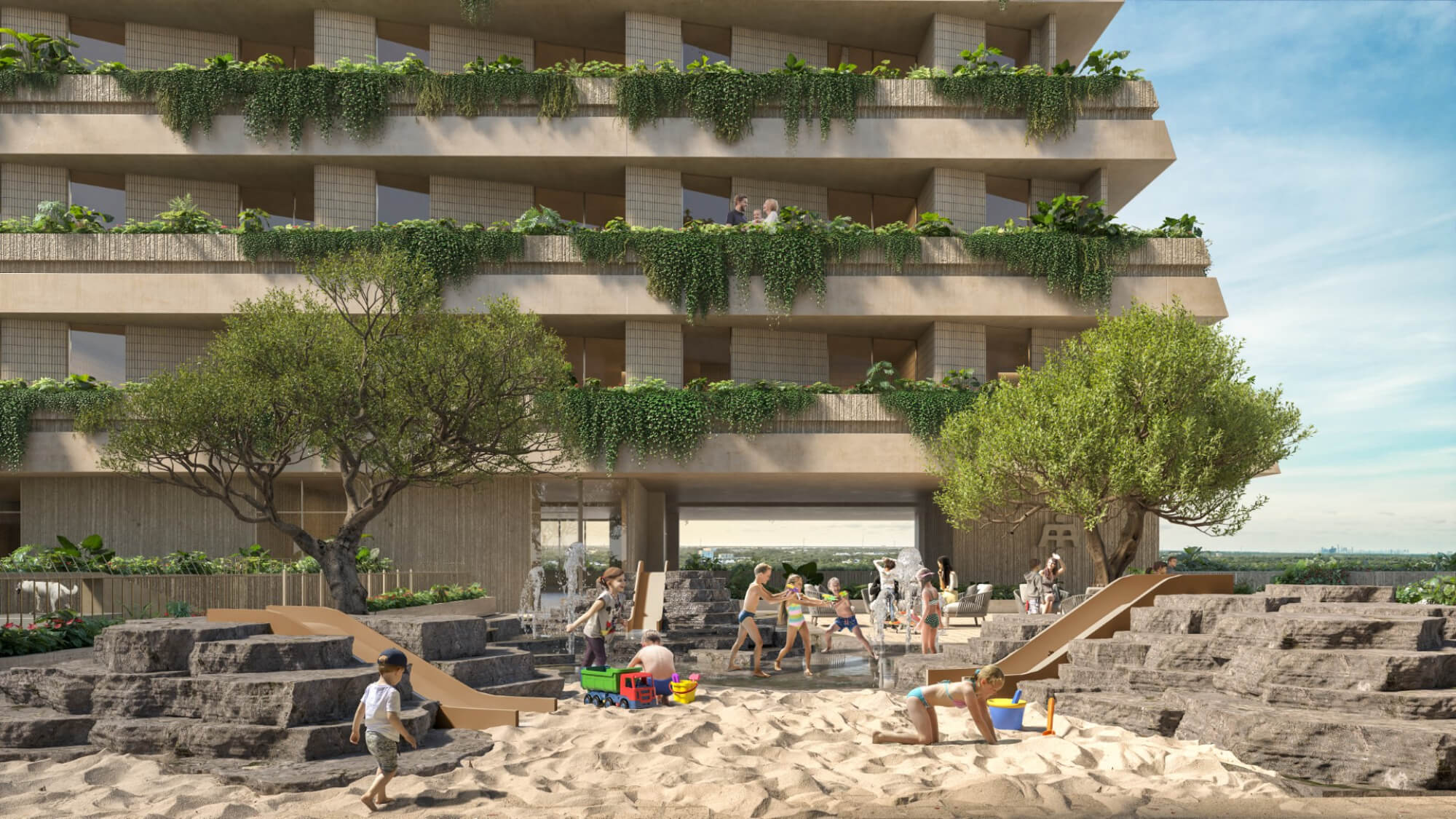 Apartamento con 25 amenidades, parque de perros, alberca en venta Zona Norte Merida