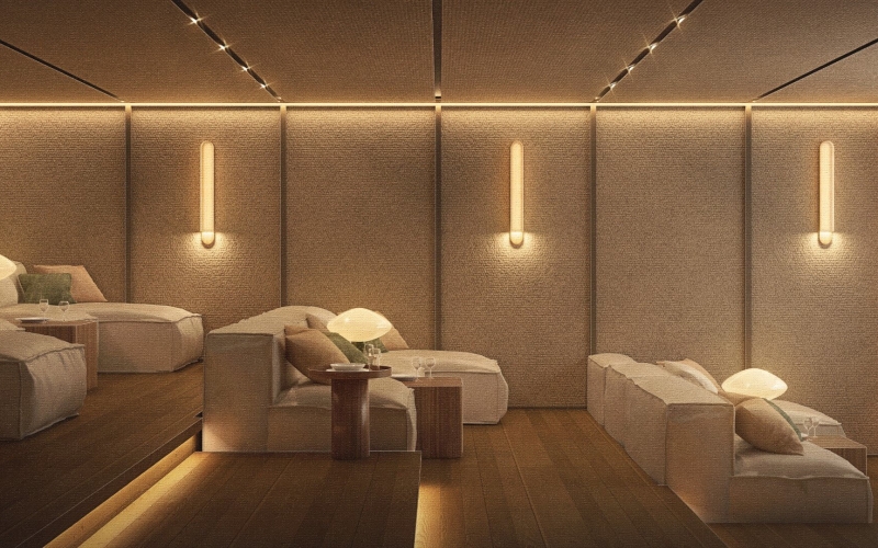 Condominio con alberca privada y cuarto de servicio, simulador de golf, Cine, venta, Zona Norte, Merida.