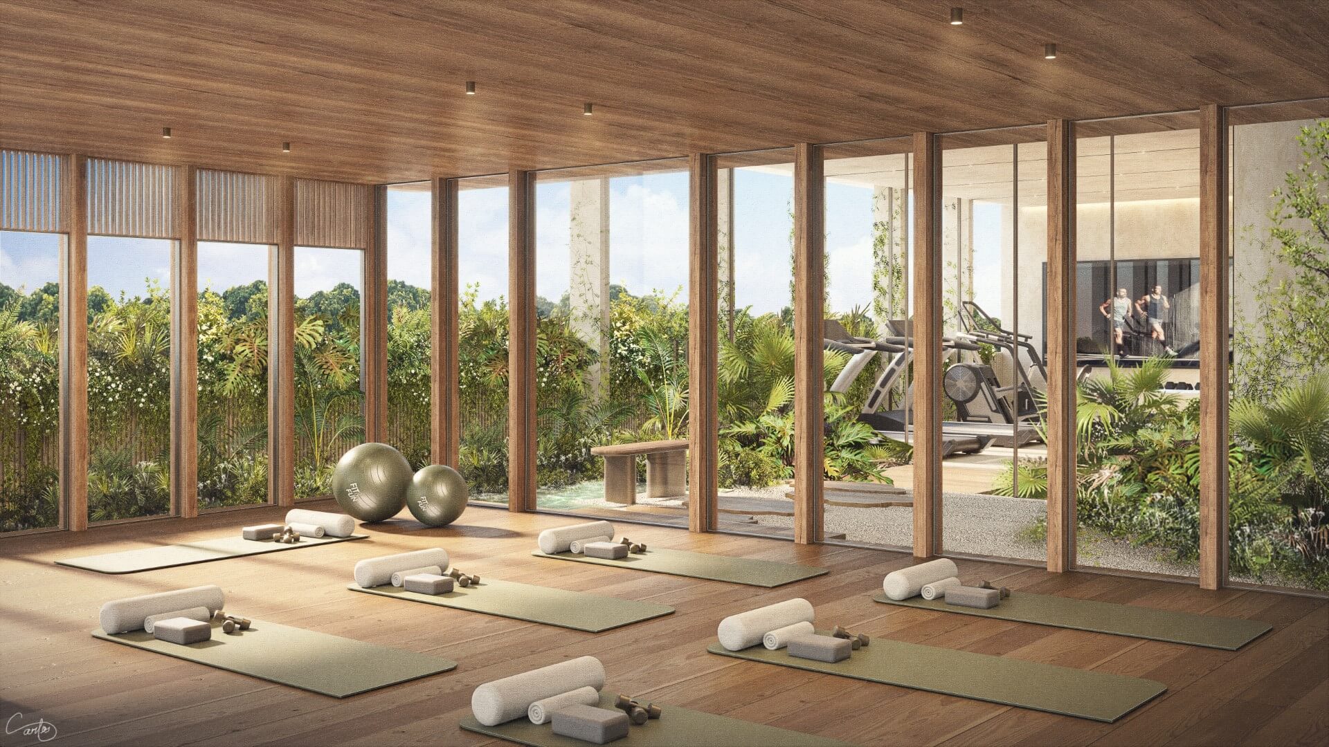 Panoramic view apartment with pool, gym, spa, pre-sale, North Zone, M&eacute;rida.