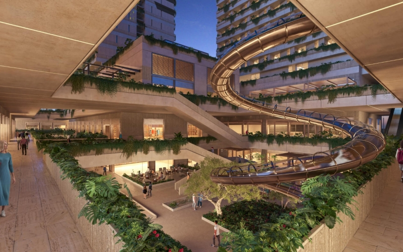 Condominium with private pool and service room, pool bar, cinema, for sale, North Zone, Merida.