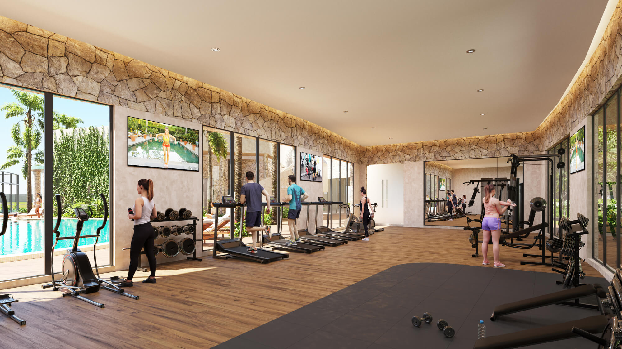 Sustainable apartment, green areas, pet-frienfly, pre-sale M&eacute;rida.