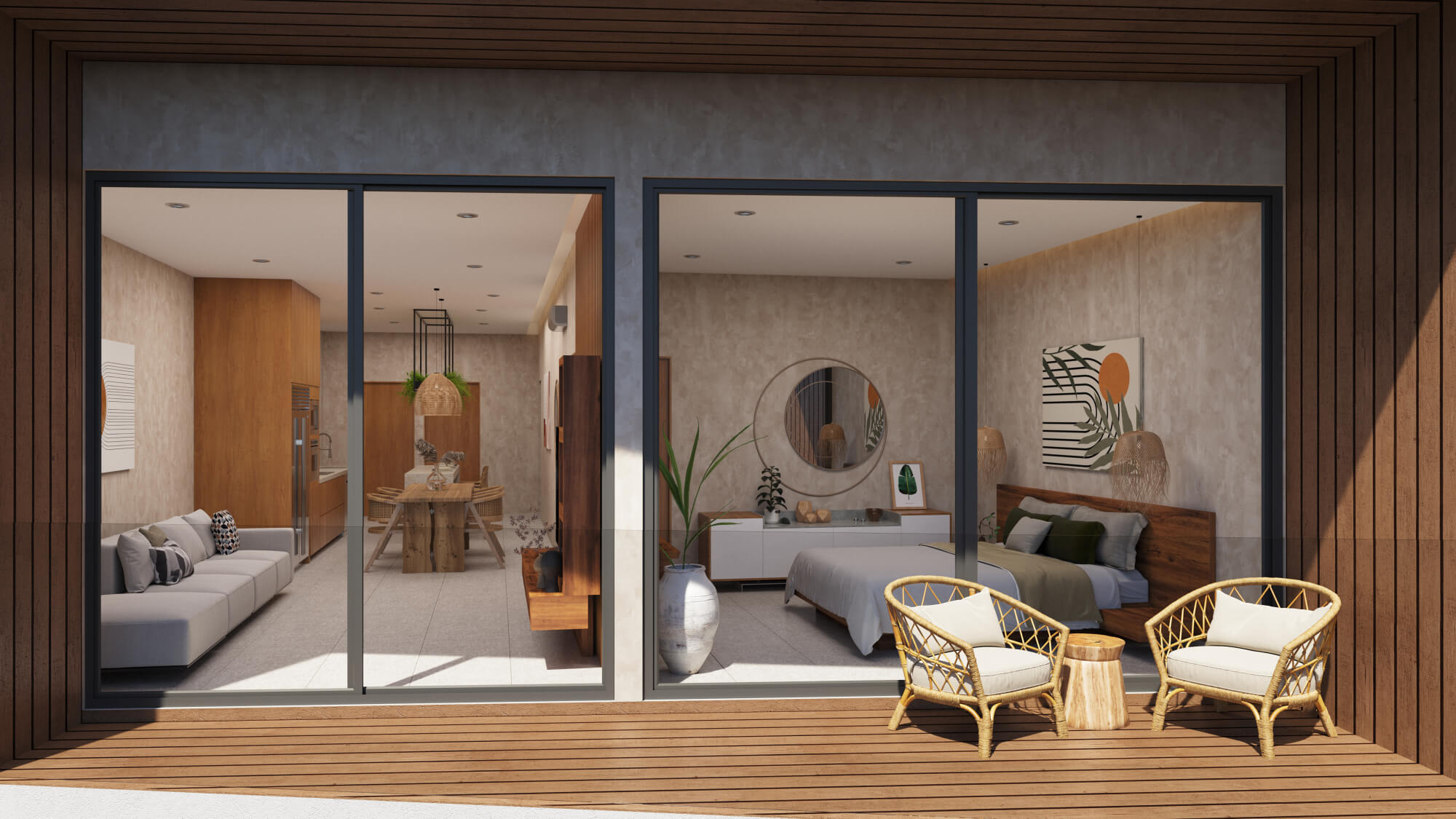 Apartment with ocean view pool and more amenities for sale San Crisanto Yucatan.