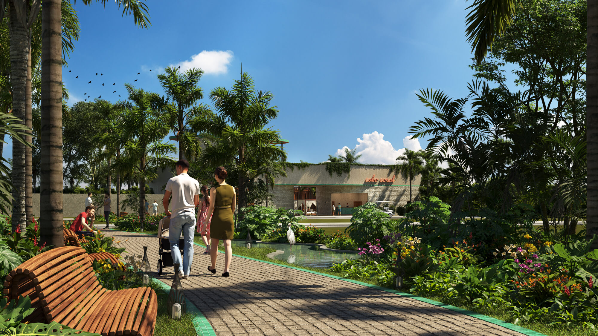 Oceanfront condo with pool, ground floor, for sale, Chuburn&aacute;, Yucat&aacute;n