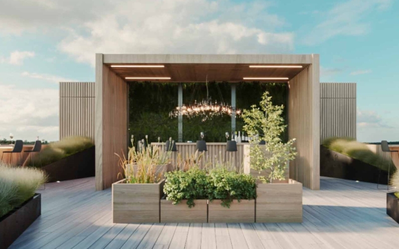 Apartment with common roofgarden, pre-construction, for sale, Roma Norte, Mexico City