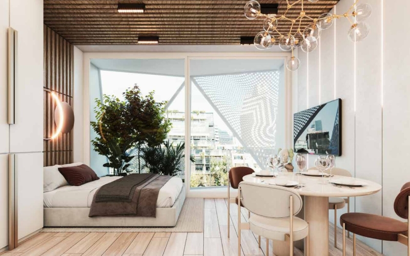 Apartment  for sale with roofgarden, in pre-construction, Roma Norte, Mexico City