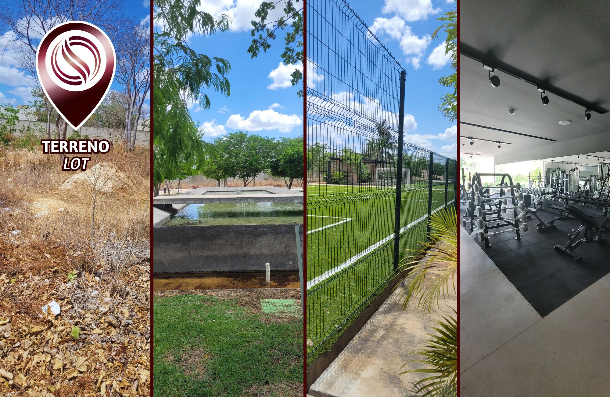 Lot in Gated Community with Amenities for Sale, Kikteil, M&eacute;rida