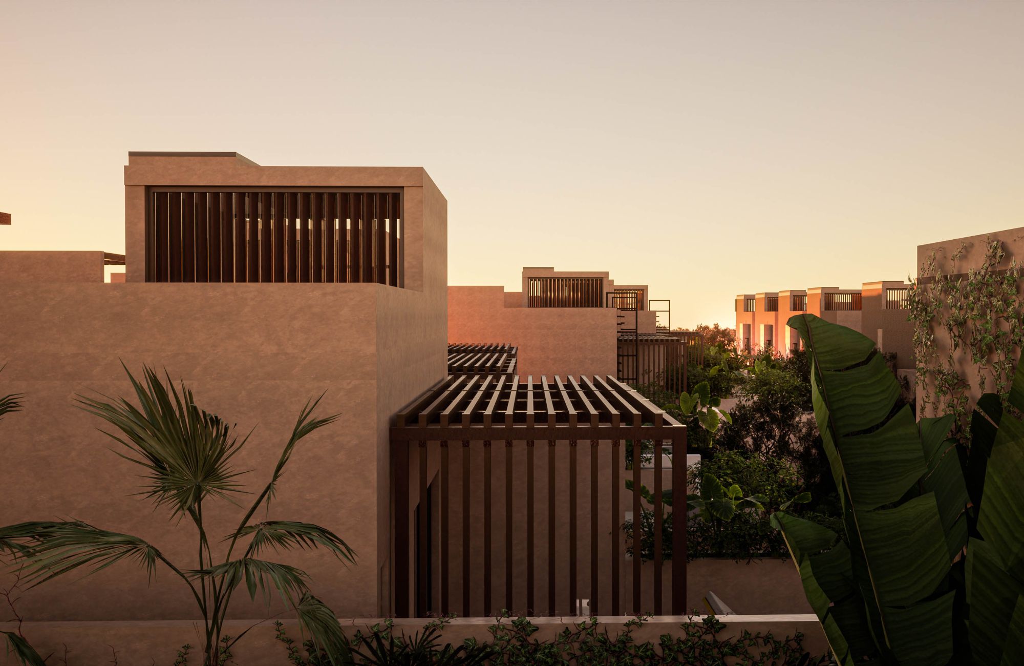 Beachfront house for sale Tulum, in Tankah Bay, pool and 25 meter beach.