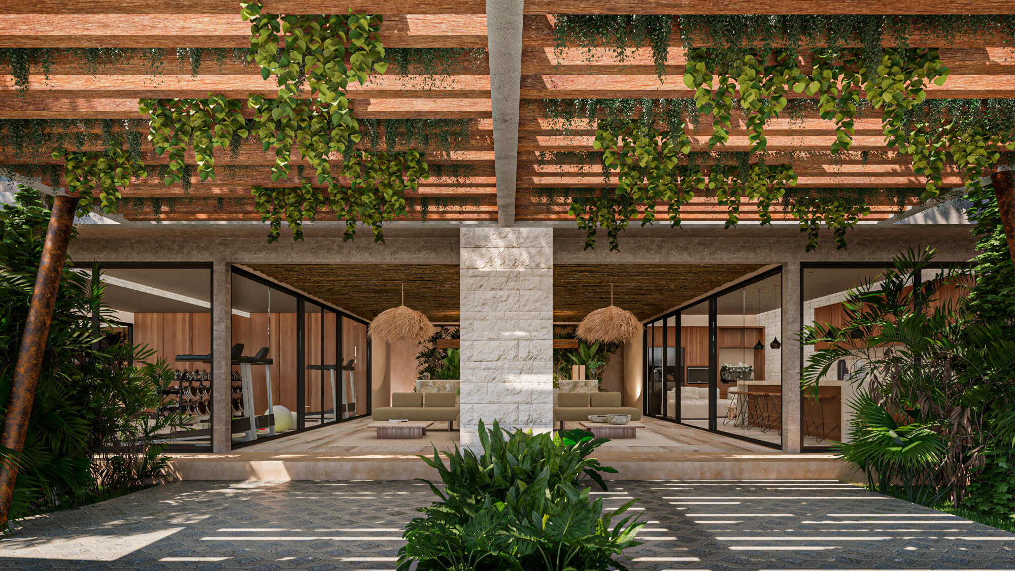 Moderno Penthouse con amenidades, cargador EV y Tesla y dron de pasajeros