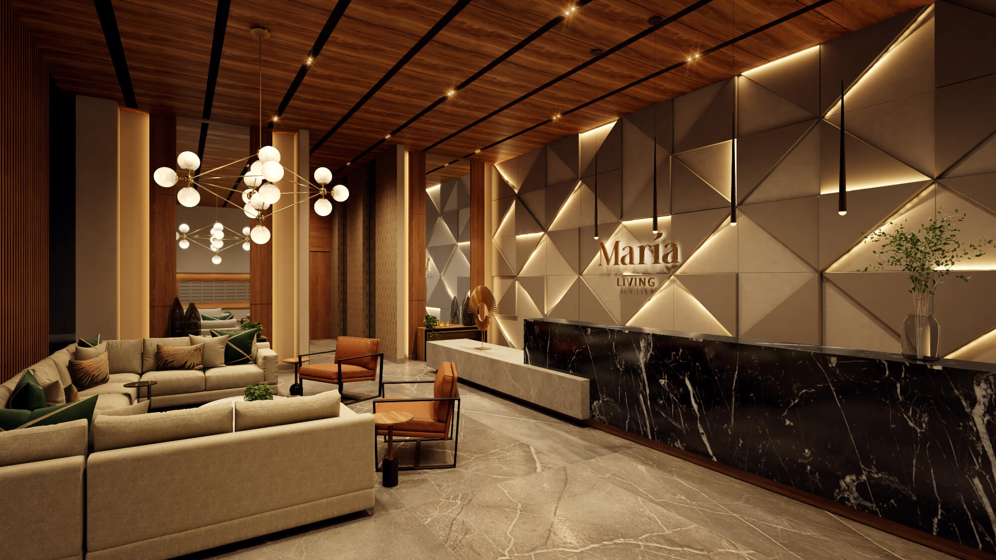 Studio with terrace, pool, golf simulator, running track for sale North Zone, Merida.