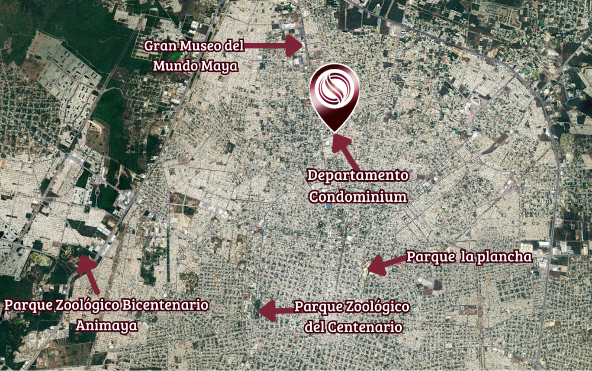 Condo with Social Area and Terrace for Sale, Montebello, M&eacute;rida