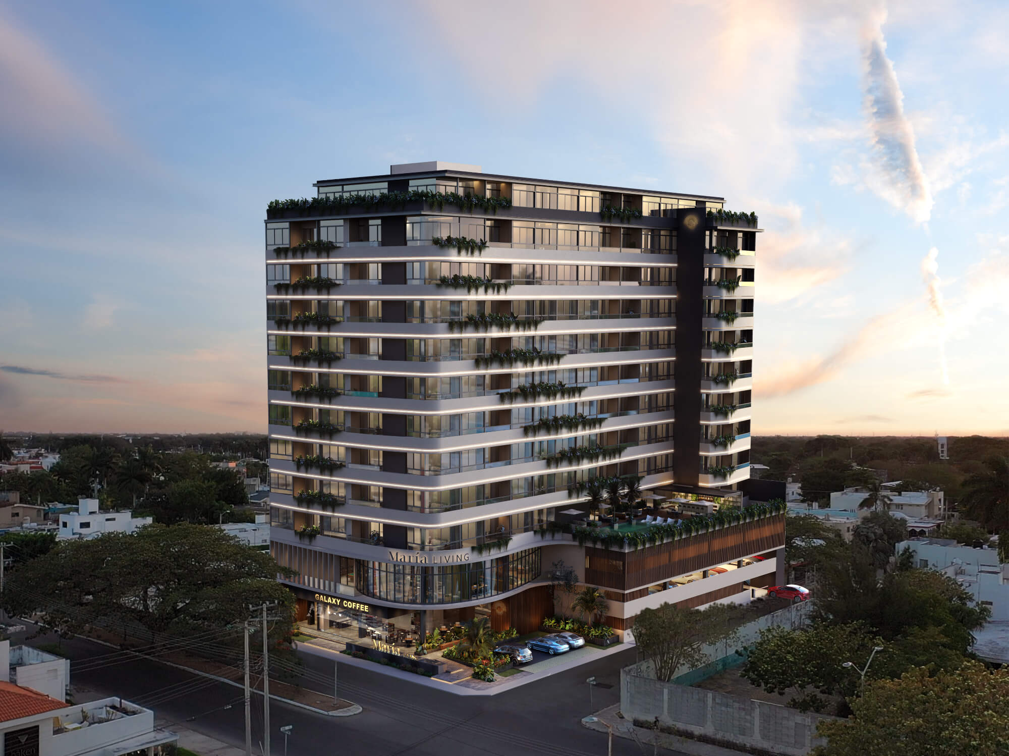 Condo with Social Area and Terrace for Sale, Montebello, M&eacute;rida