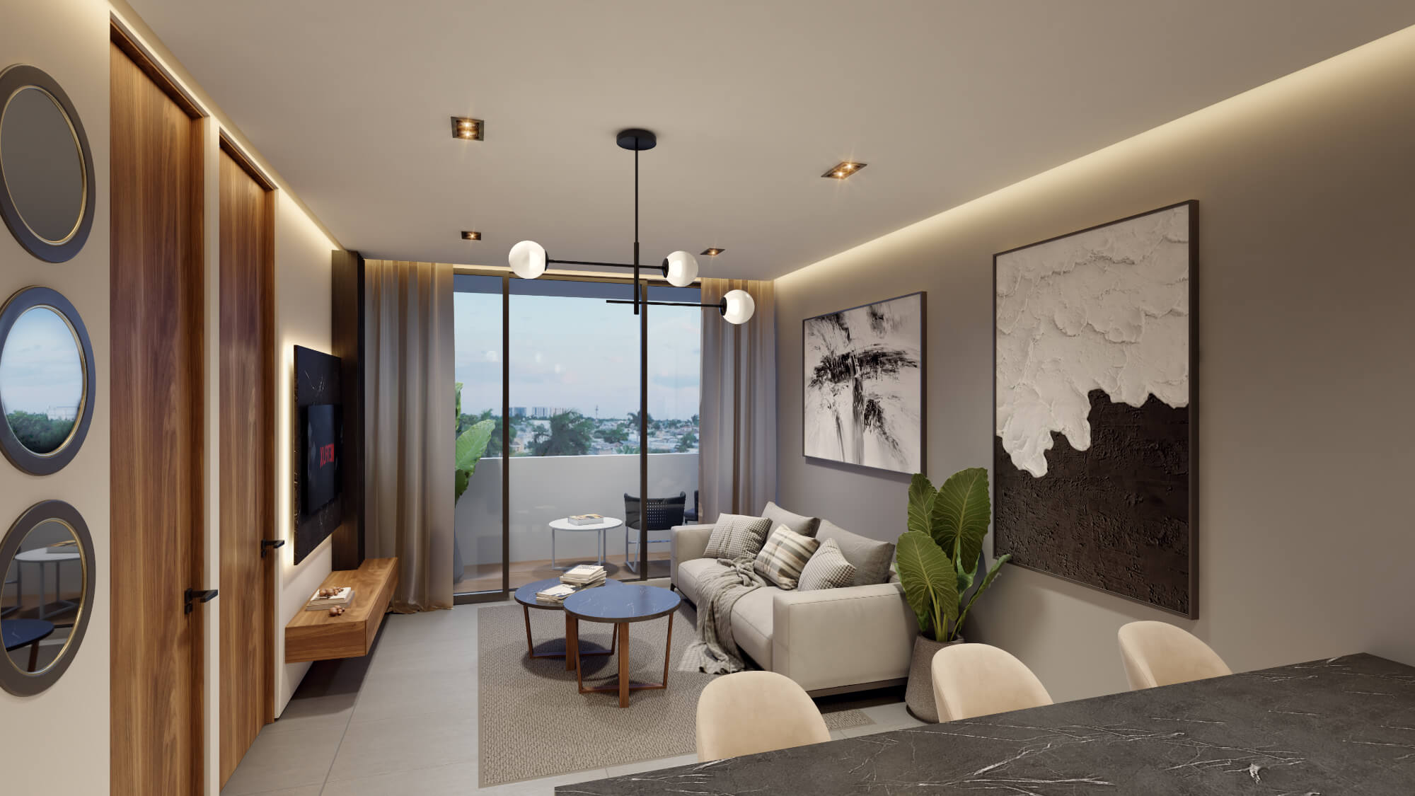 Departamento con terraza, en venta, M&eacute;xico Norte, M&eacute;rida