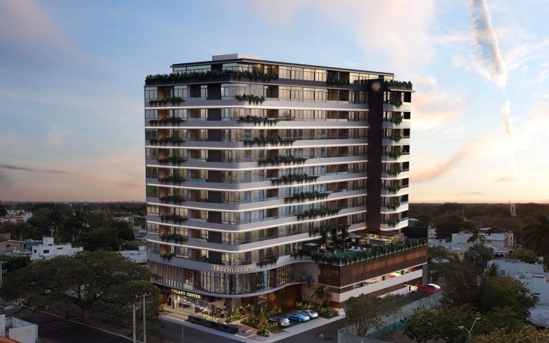 Departamentos con jard&iacute;n, alberca, sala de juegos, venta, Zona Campestre, Merida.