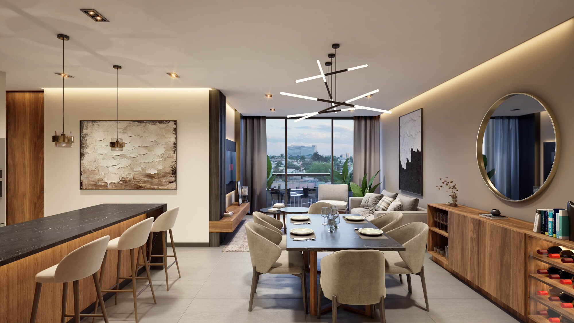 Departamento con terraza, en venta, M&eacute;xico Norte, M&eacute;rida