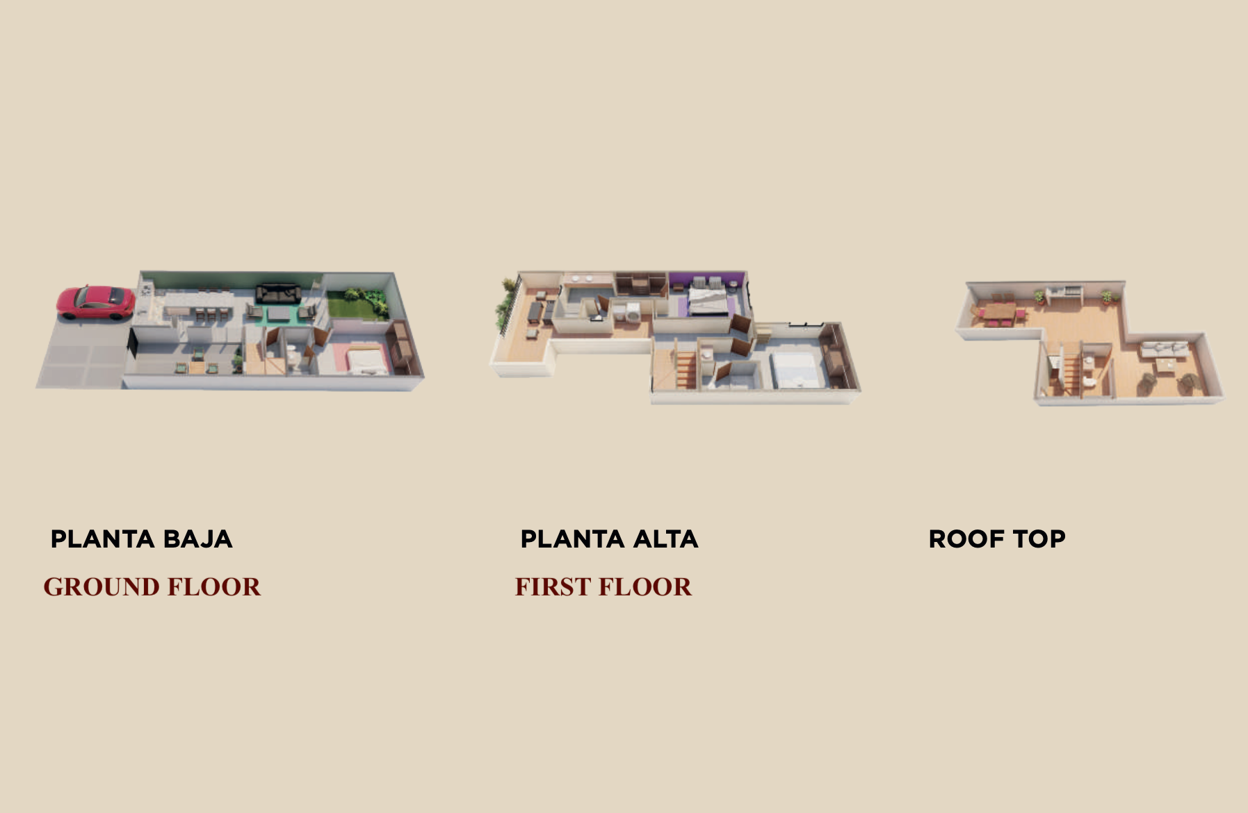 House in community with golf course, clubhouse with pool and jacuzzi, for sale Zirandaro, San Miguel de Allende.