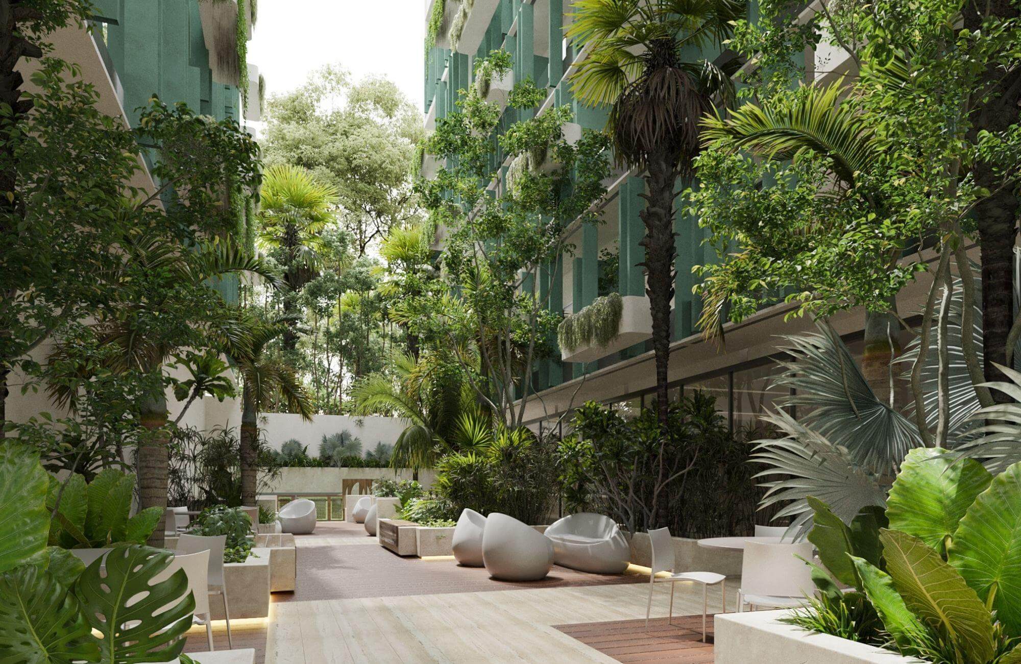 Penthouse-style studio, Furnished, for sale, Downtown, Playa del Carmen