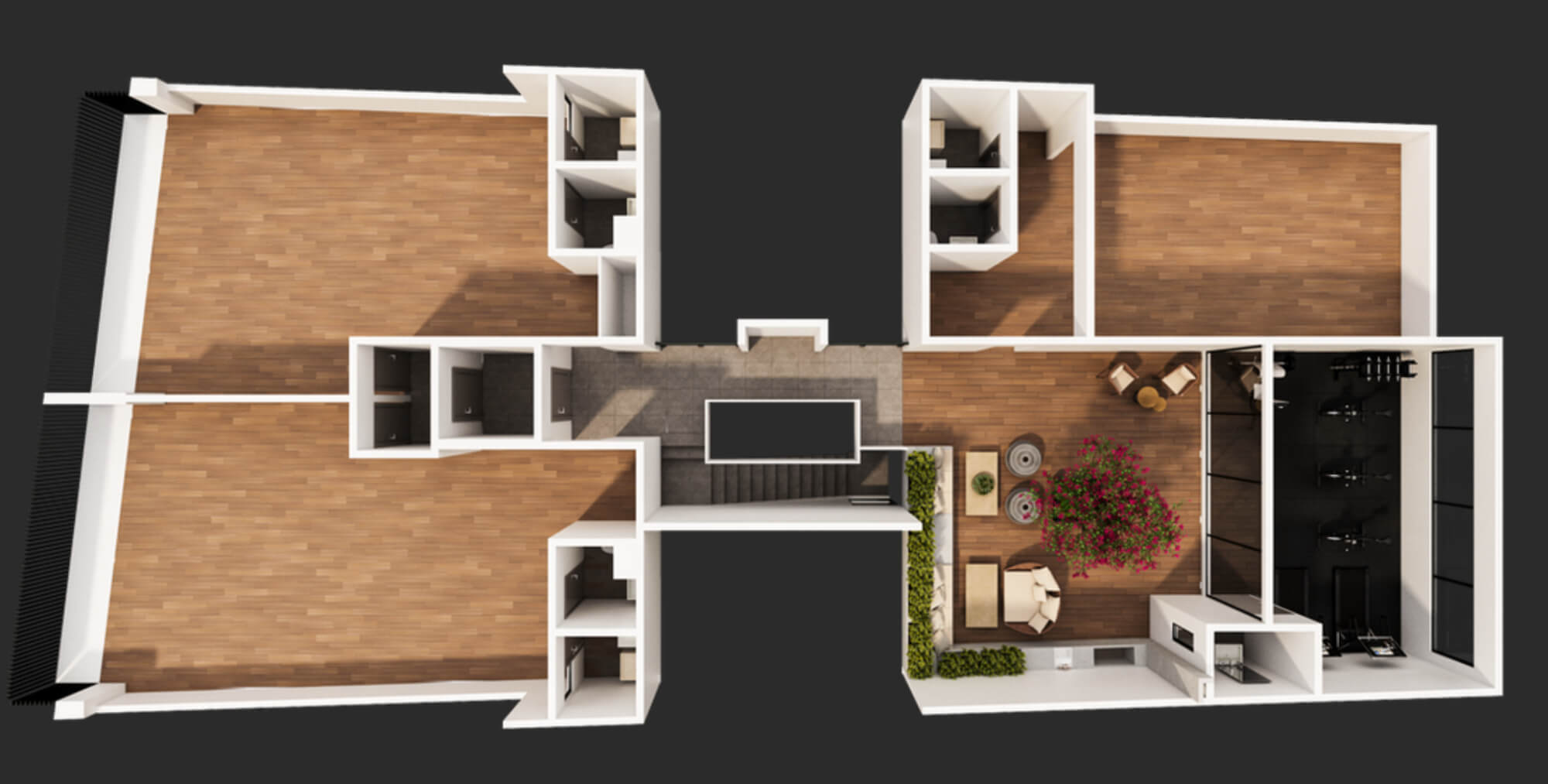 Penthouse con terraza grande, sala de tv, cuarto de servicio con ba&ntilde;o, amenidades para todas las edades, en preconstruccion, venta, Bosque R