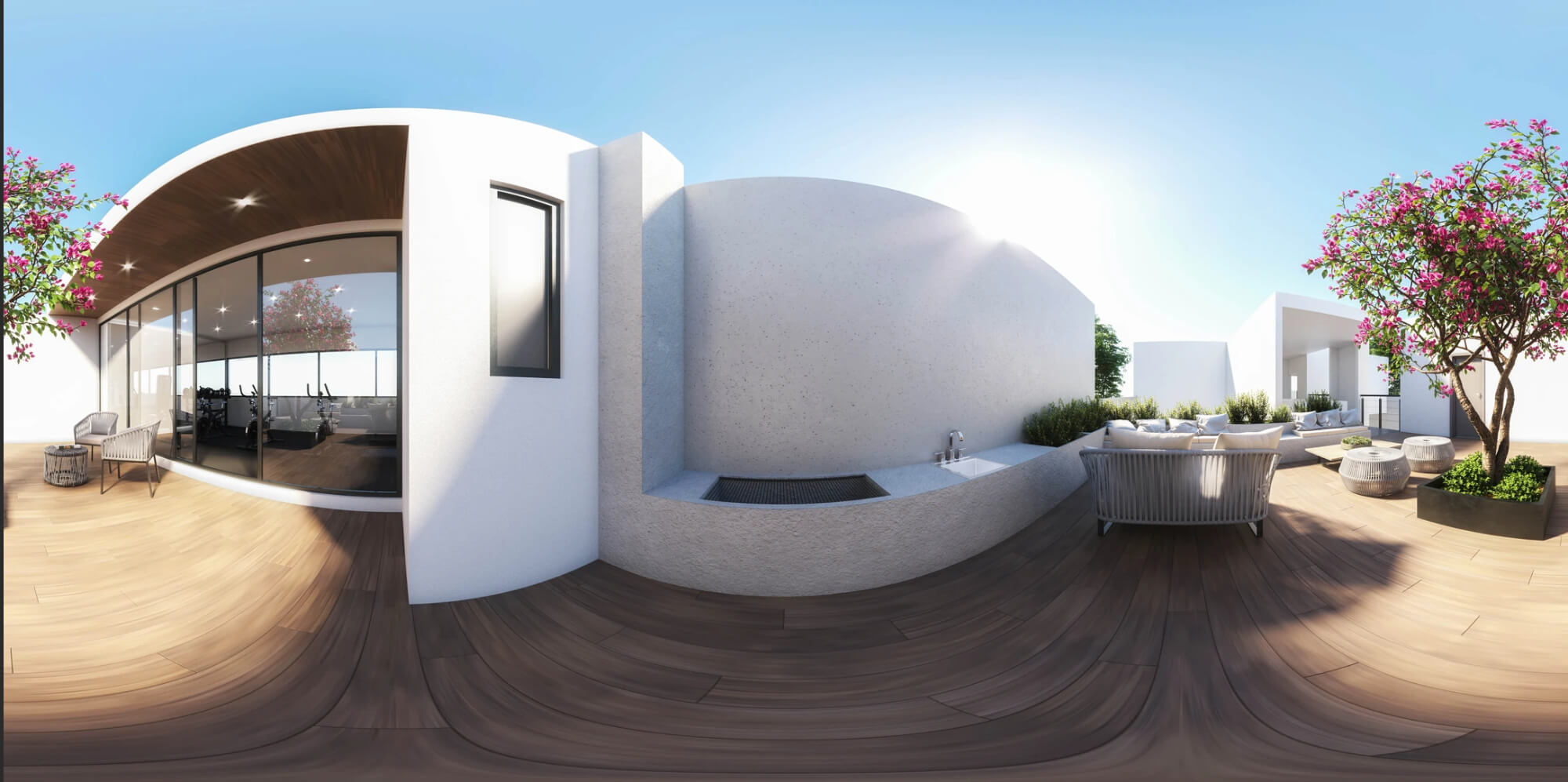 Penthouse con terraza grande, sala de tv, cuarto de servicio con ba&ntilde;o, amenidades para todas las edades, en preconstruccion, venta, Bosque R