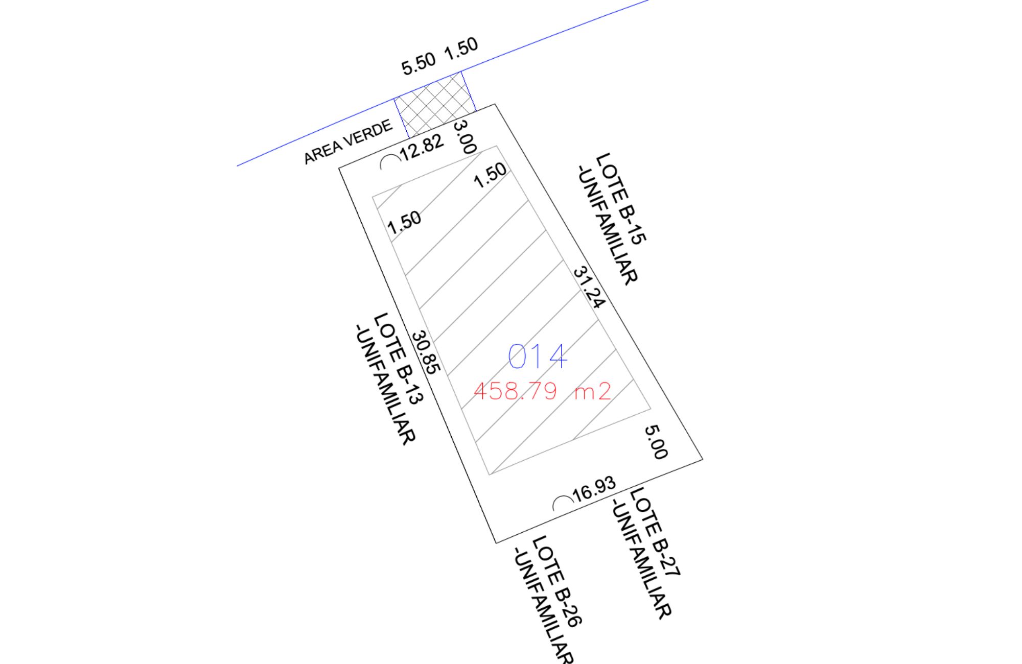 529 sqm residential land with pool in a gated community, Tulum.