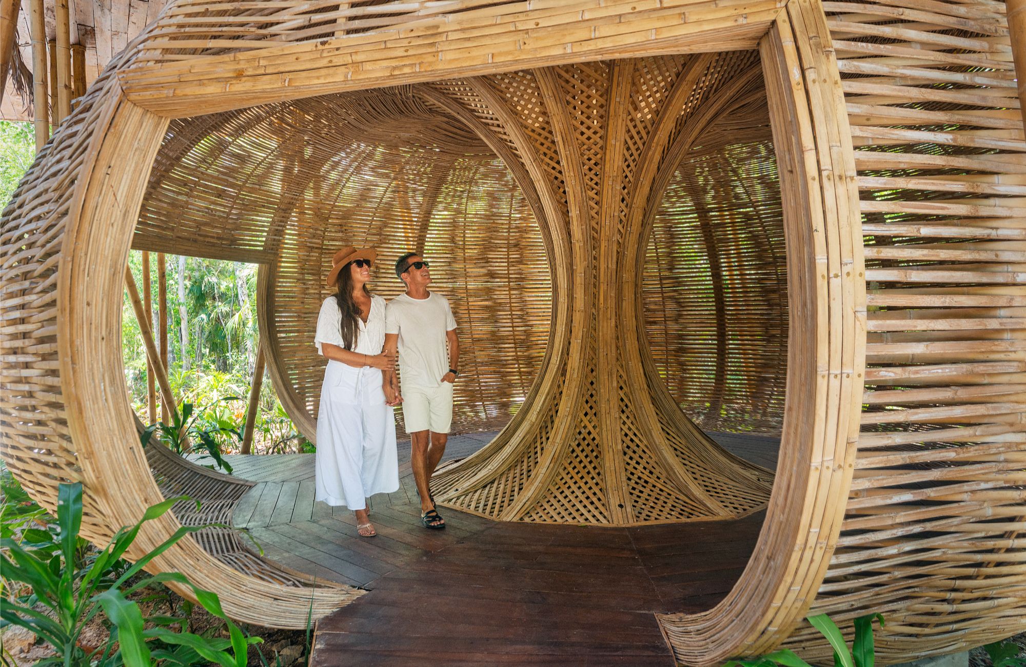 Land with clubhouse, private community surrounded by nature for sale Tulum.