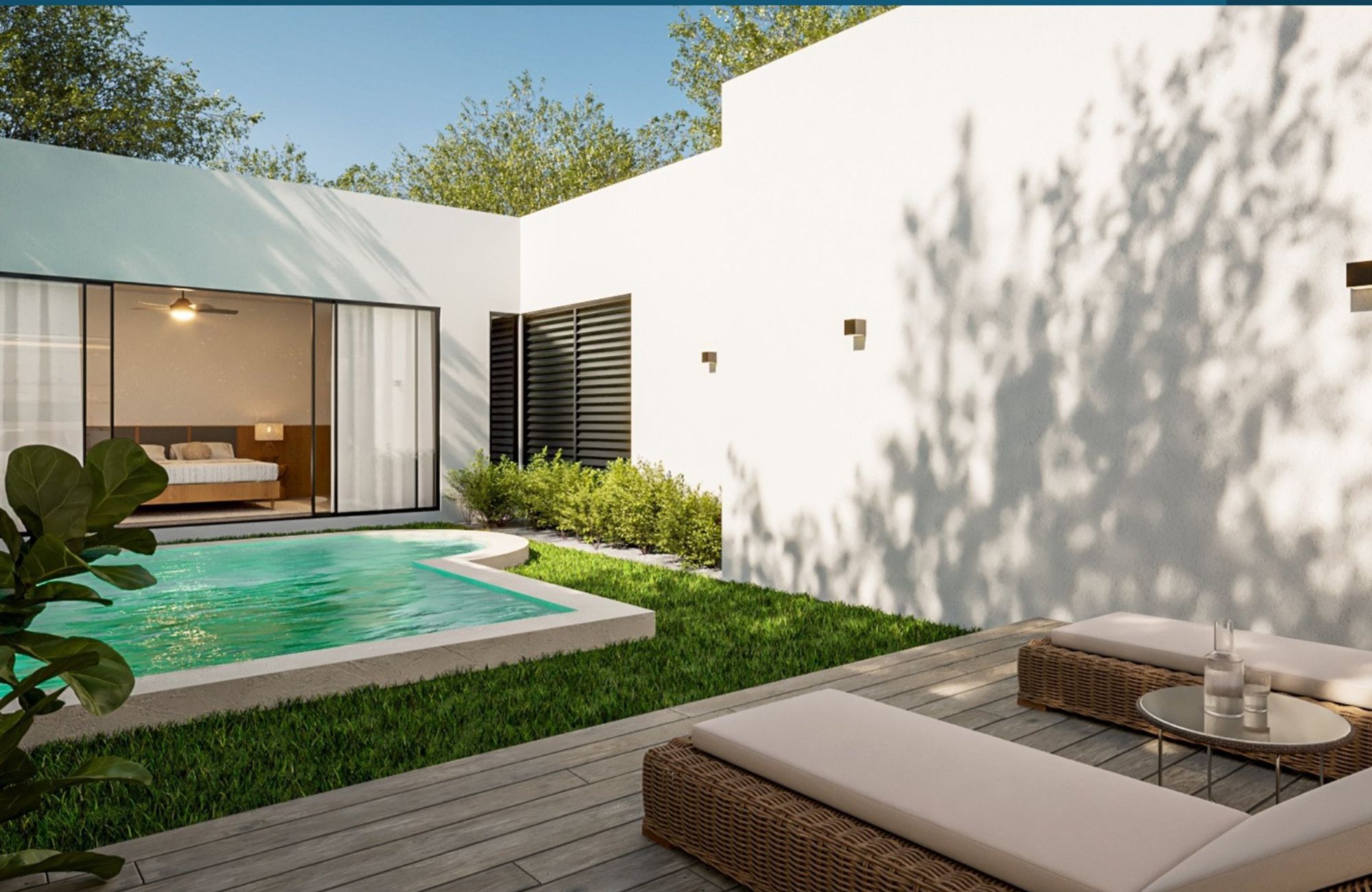 House with study, garden, and covered parking, for sale, Urba, Cozumel