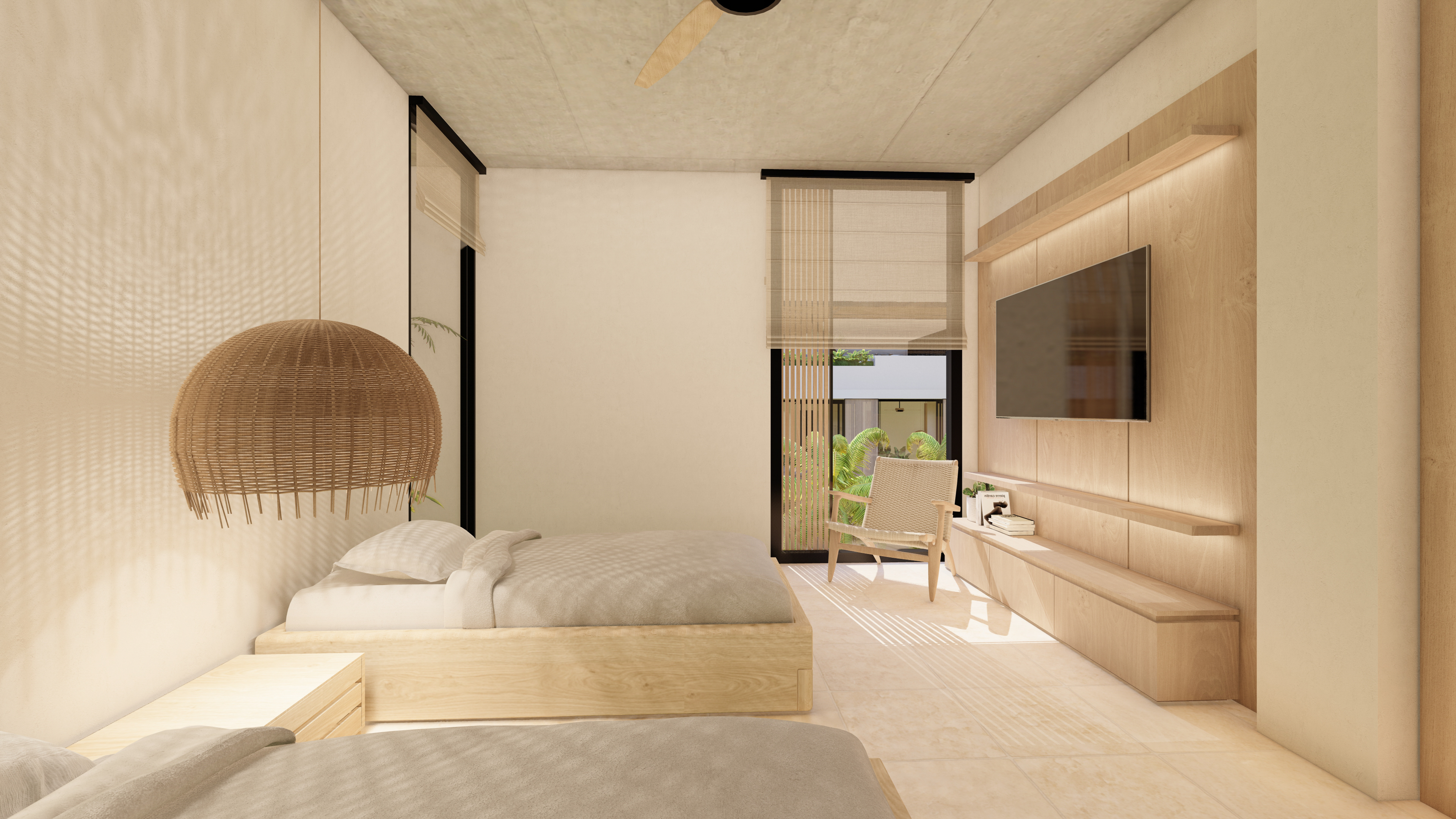 Condo with rooftop and pool, for sale, Downtown, Playa del Carmen.