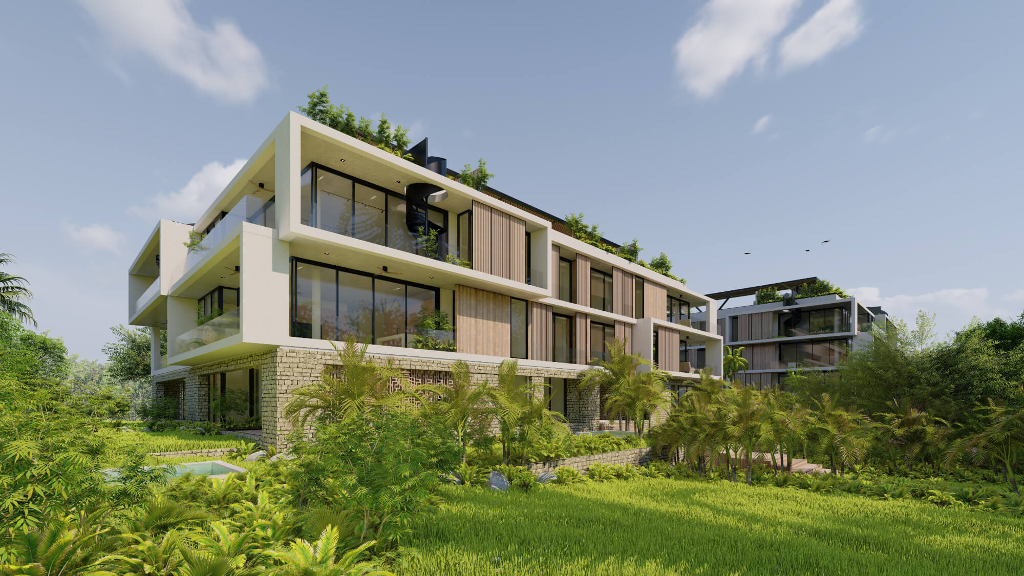 Condo en Residencial con club de playa, golf, alberca en venta Playa del Carmen.