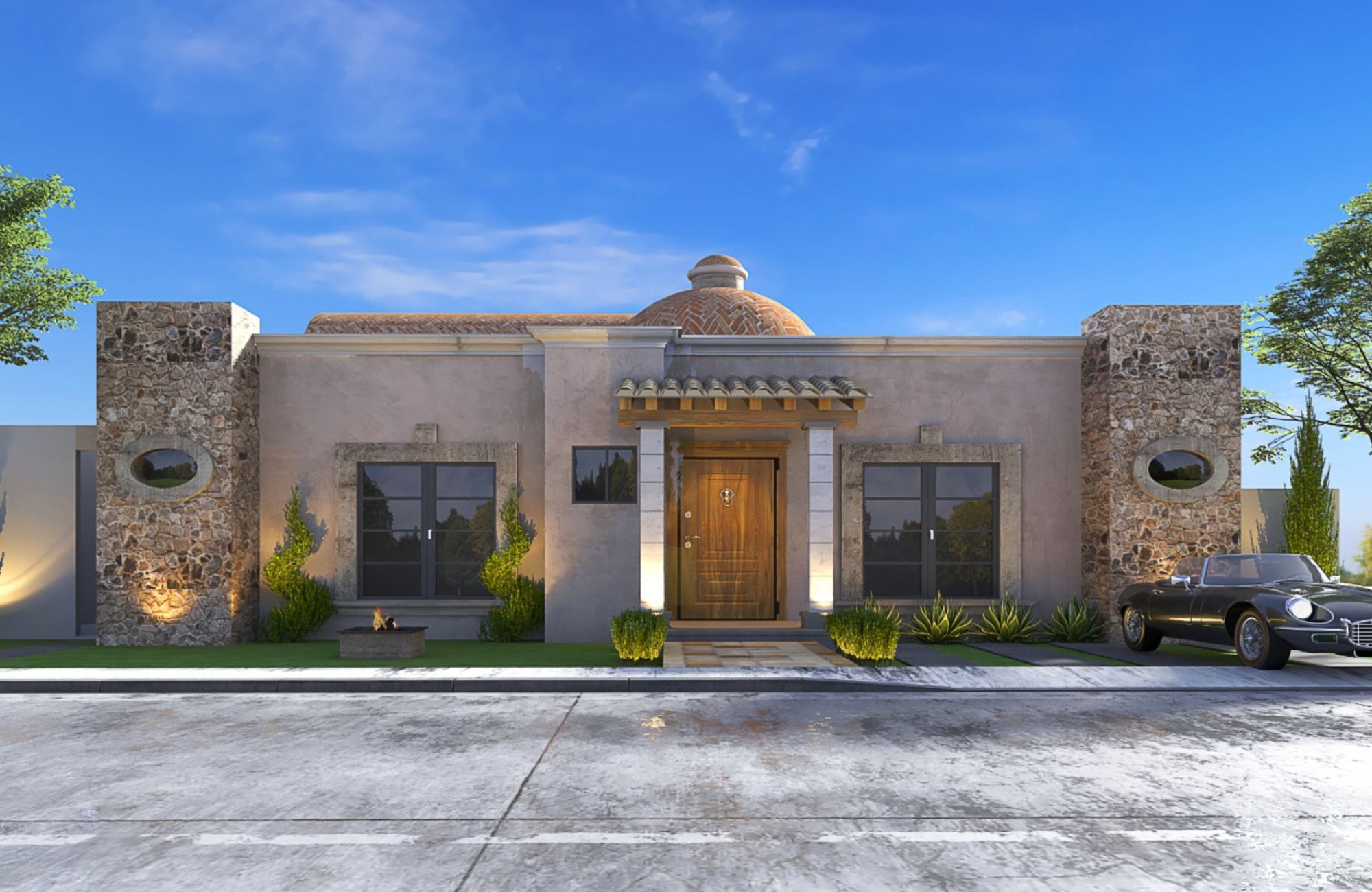 4 bedroom house community with golf course, clubhouse with pool, for sale, San Miguel de Allende.