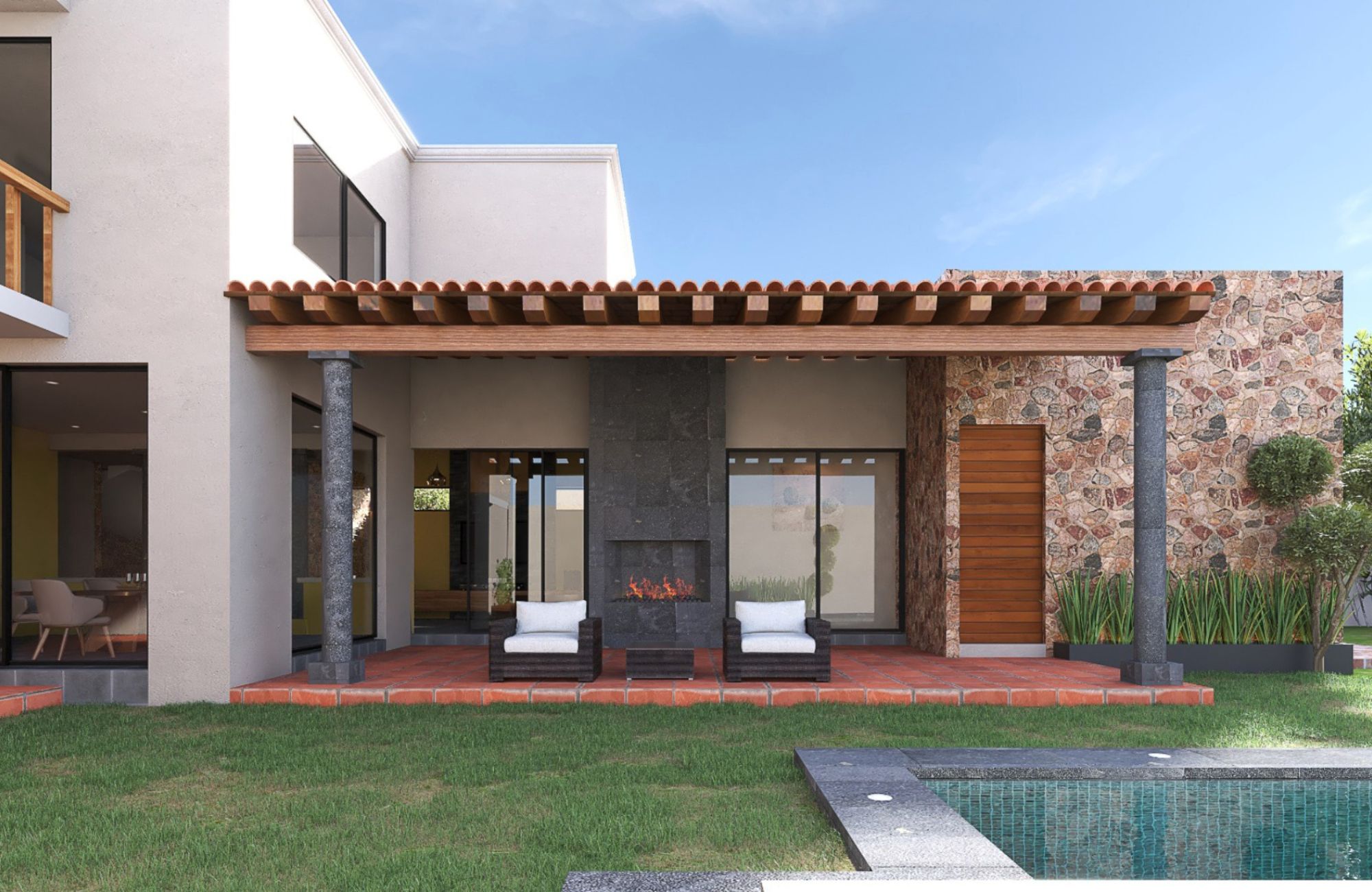 House with Jacuzzi and Pool, Pre-construction, Atotonilco, San Miguel de Allende
