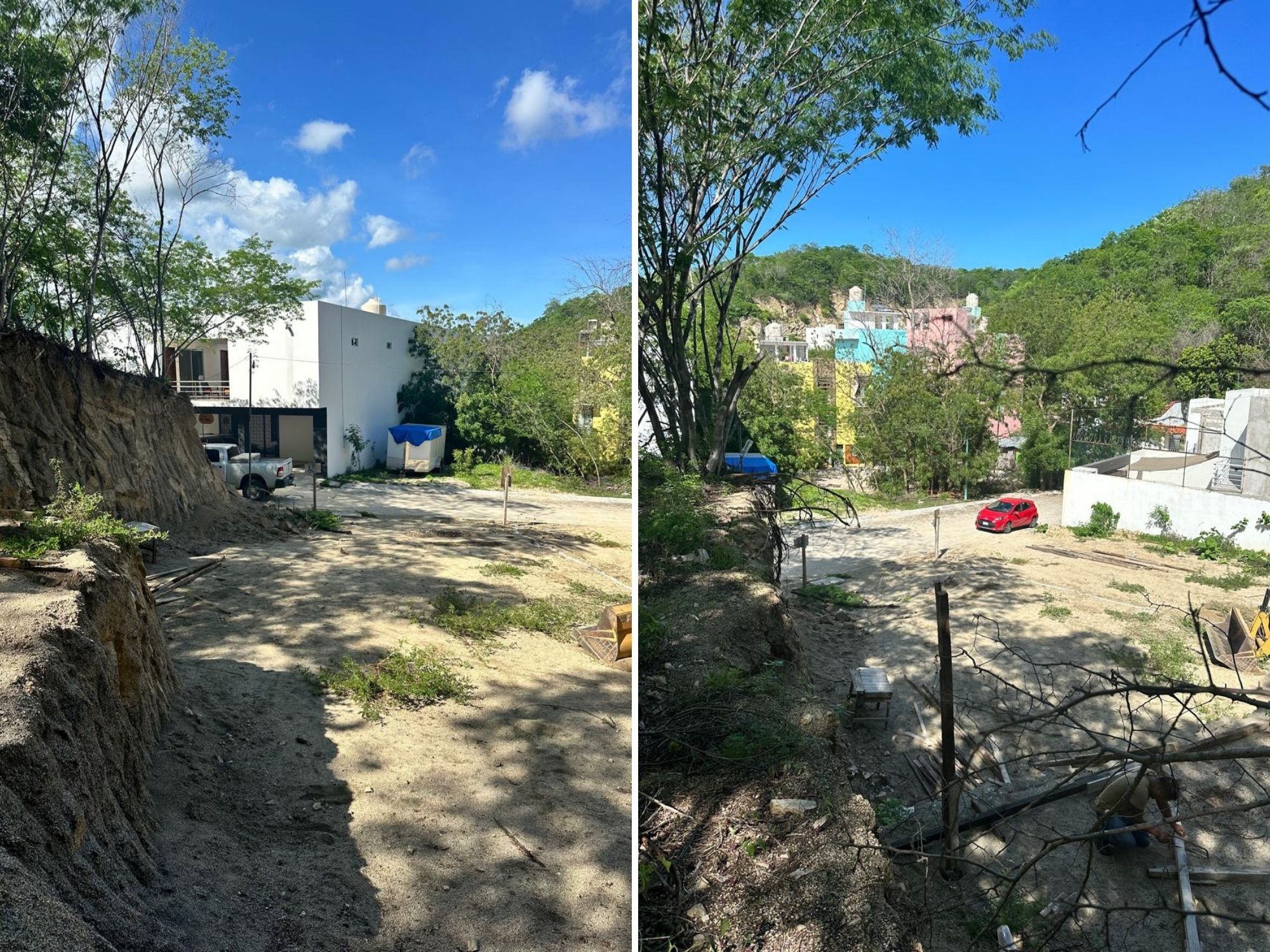 Reduced price, Multifamily Land (flattened and ready to build) for sale in Sector H, La Crucecita, Huatulco.