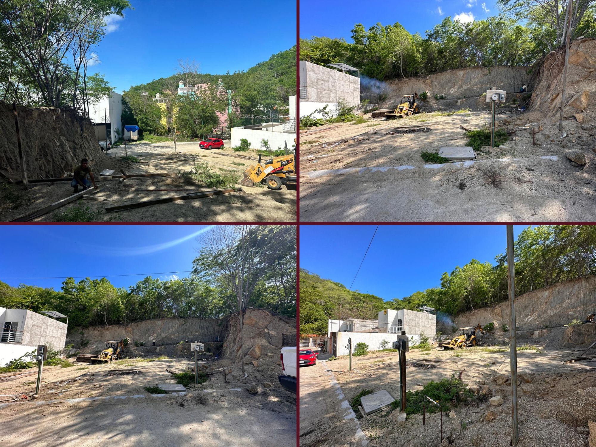 Reduced price, Multifamily Land (flattened and ready to build) for sale in Sector H, La Crucecita, Huatulco.