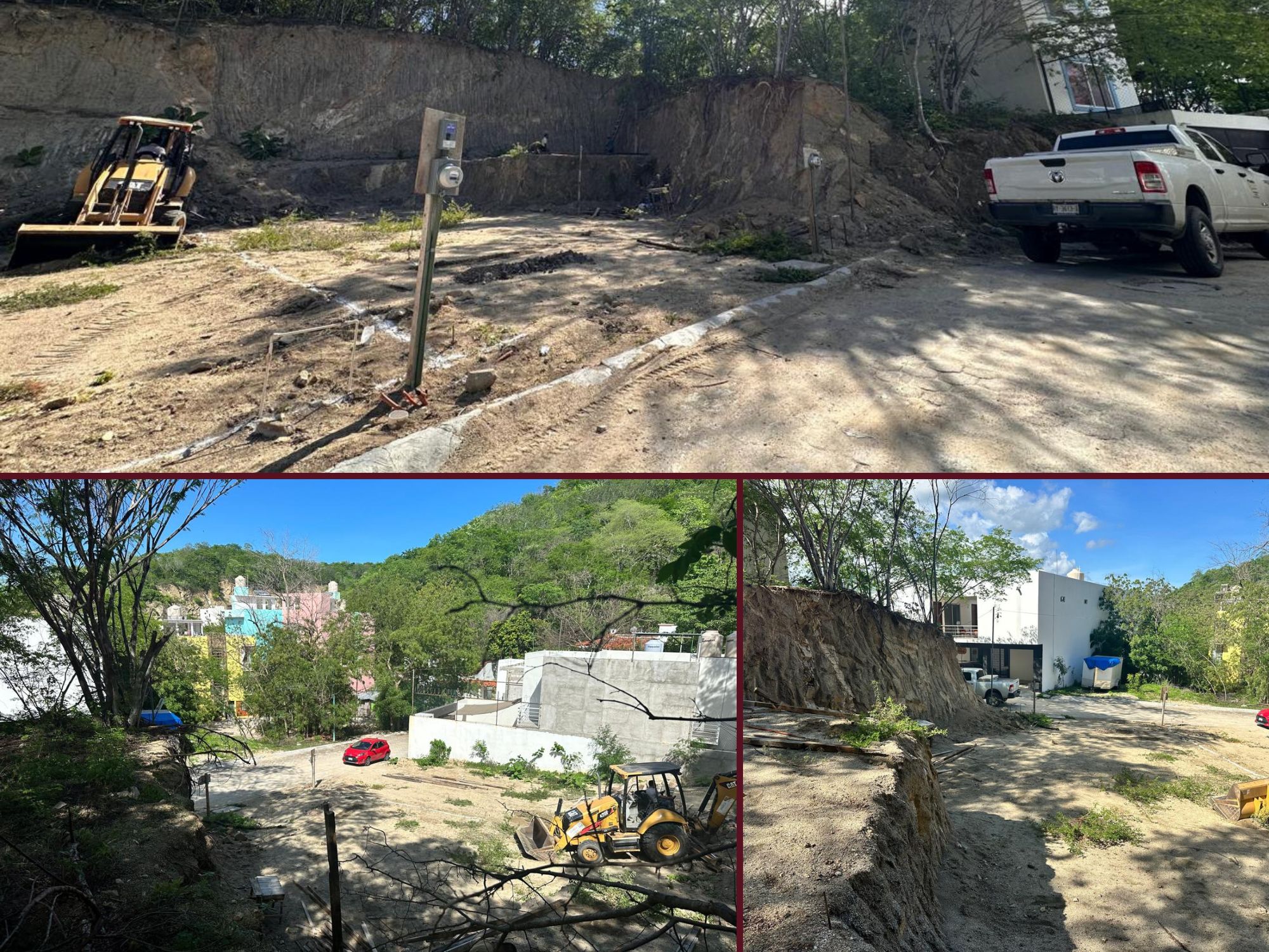 Reduced price, Multifamily Land (flattened and ready to build) for sale in Sector H, La Crucecita, Huatulco.
