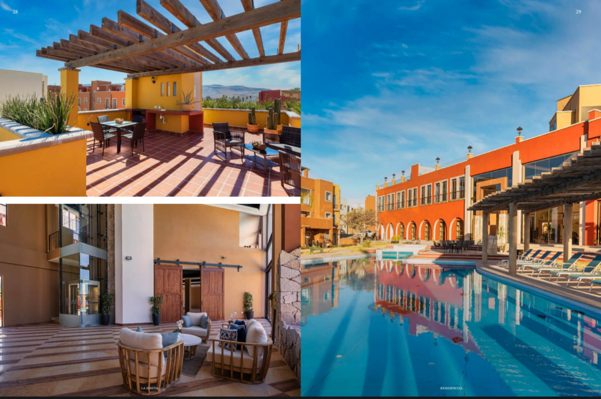 Condominium with garden, and private jacuzzi, roof garden, for sale, La Lejona, San Miguel de Allende