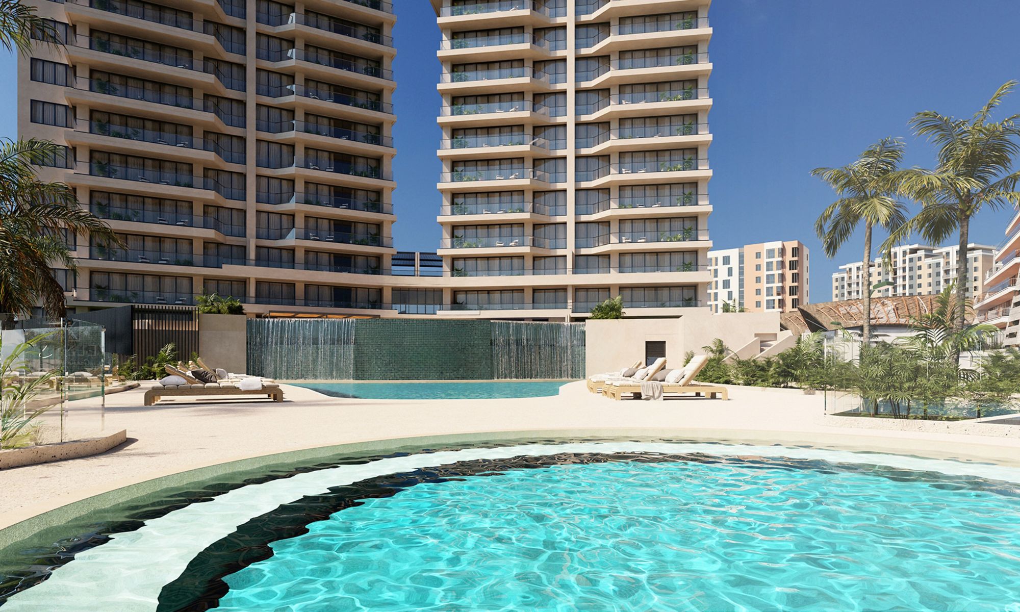 Villa con doble terraza y jacuzzi privado, en venta, Parque Canc&uacute;n, Canc&uacute;n