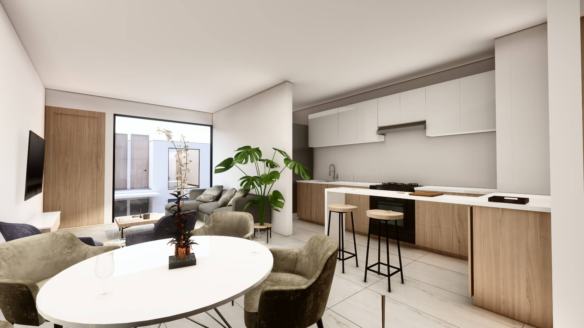 Condo for sale with floor-to-ceiling windows, Miguel Hidalgo, Mexico City