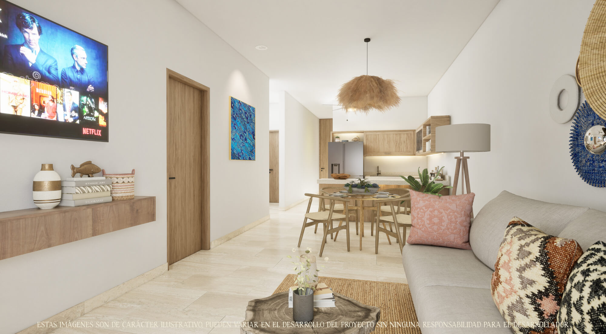 Condominio con alberca, beach club y casa Club en venta, San Benito, Merida.