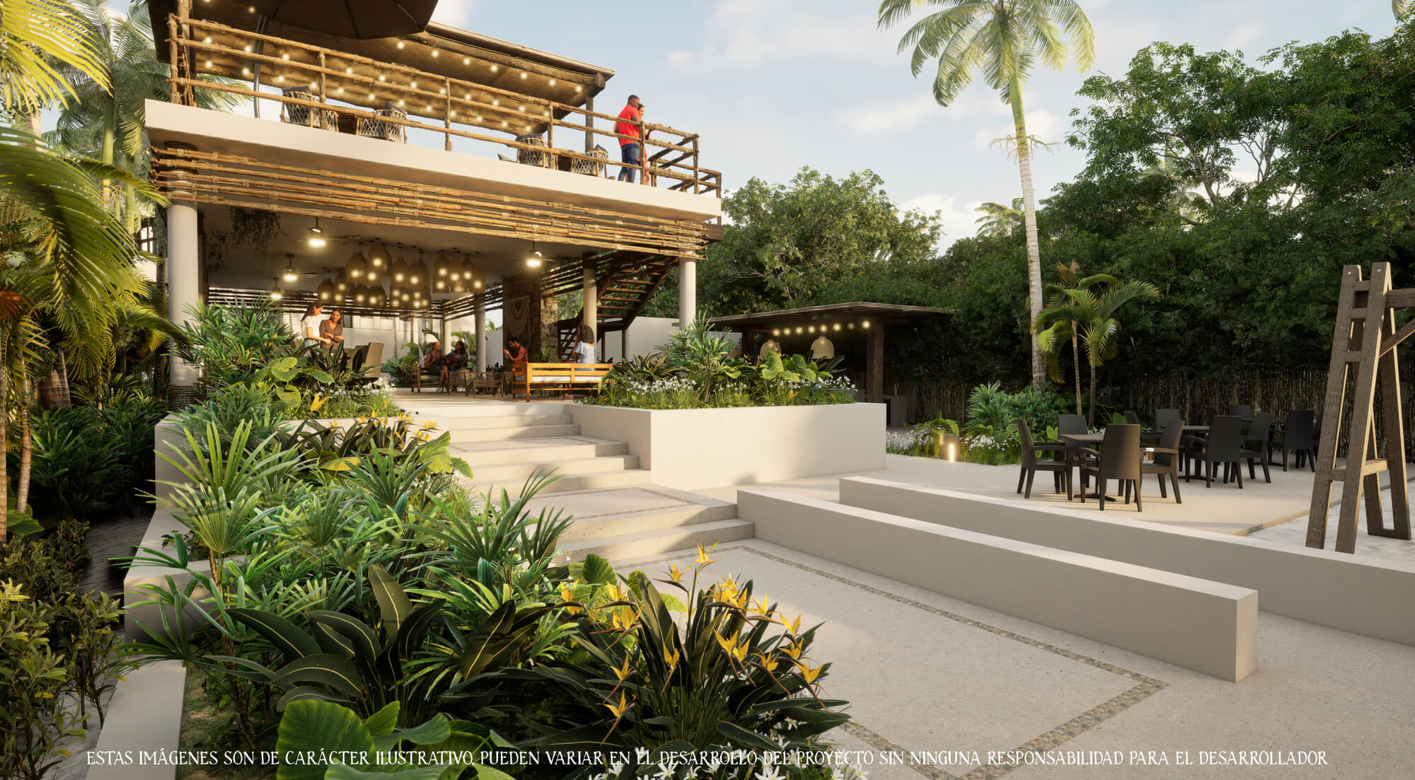 Condominio con alberca, beach club y casa Club en venta, San Benito, Merida.