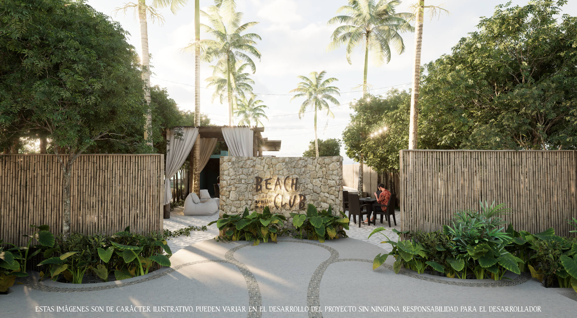 Condominio con alberca, beach club y casa Club en venta, San Benito, Merida.