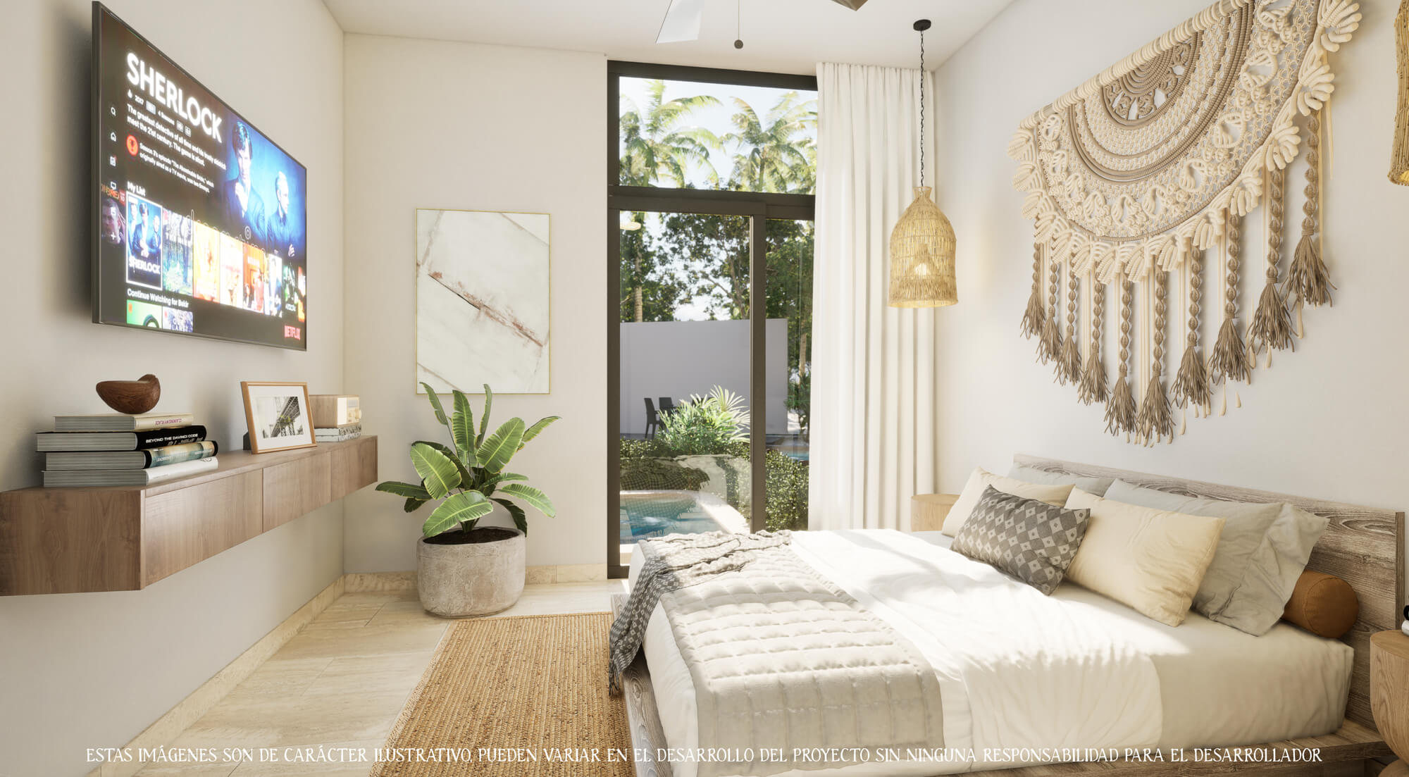 Apartment with pool, beach club and Clubhouse for sale, San Benito, M&eacute;rida.