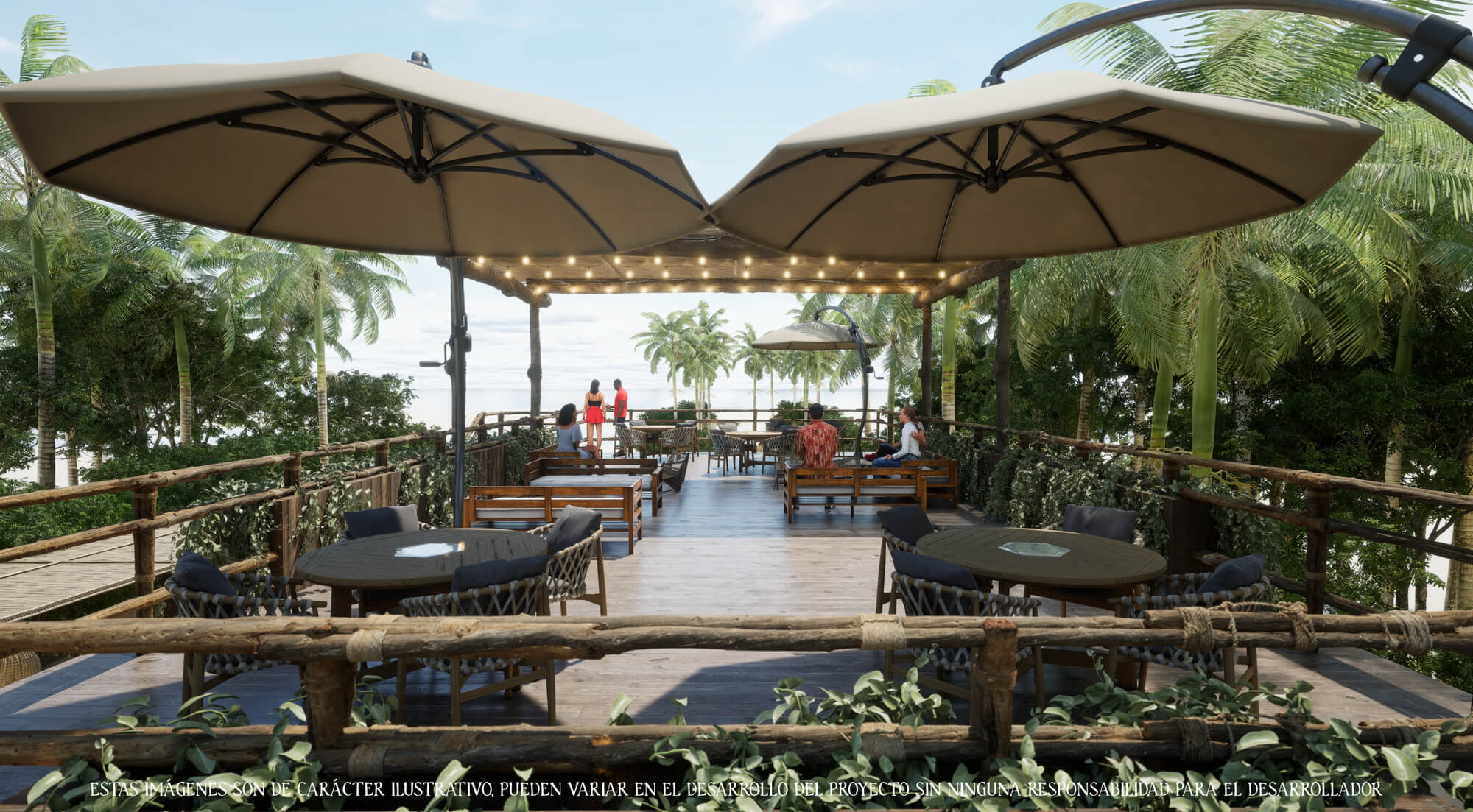 Penthouse with beach club, pool, gym, jogging track, barbecue area among many other activities, North Zone, M&eacute;rida