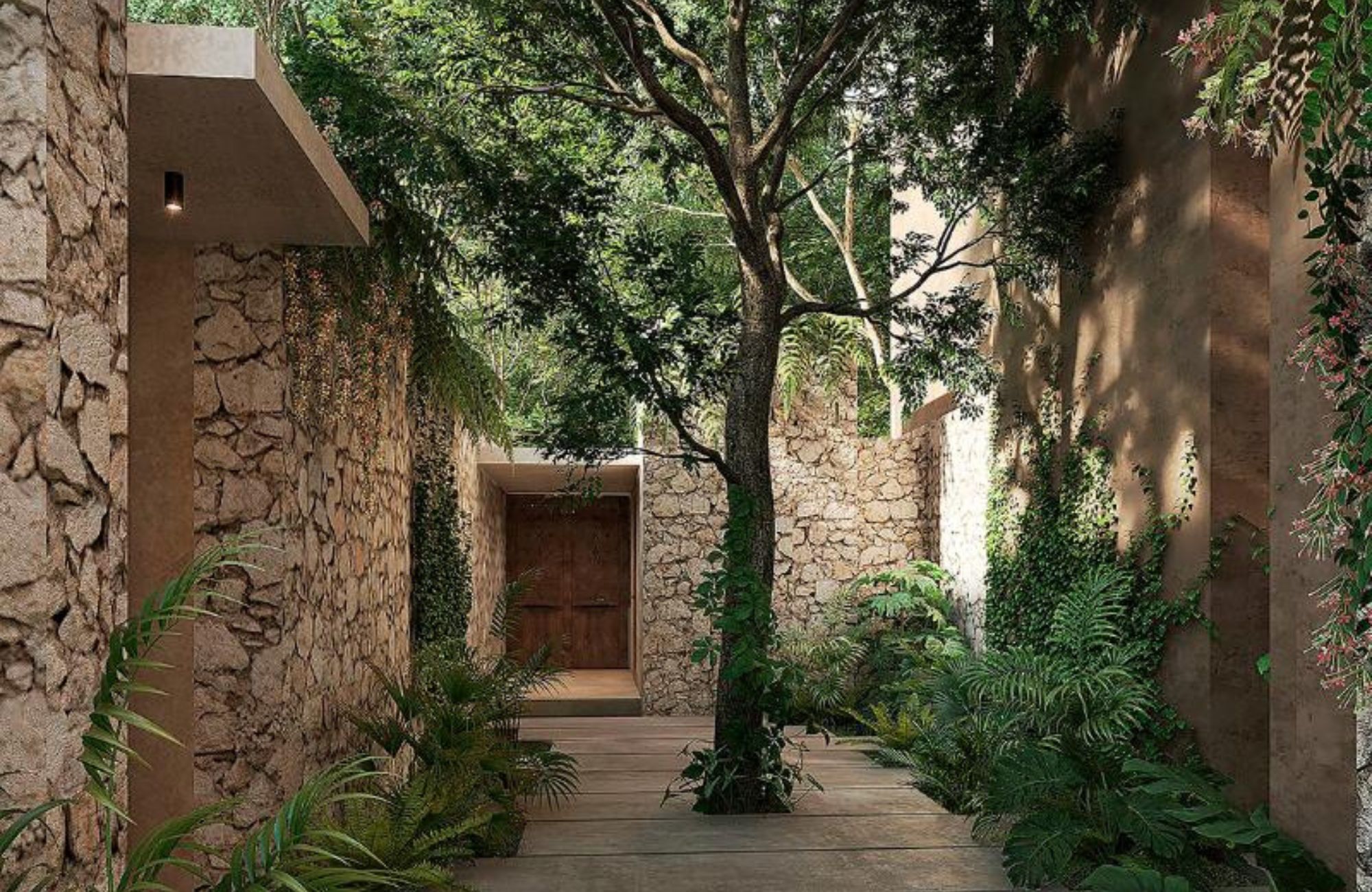 Casa de dos niveles con piscina privada, terraza, patio, bar, bodega. Areas comunes, area zen, area de asadores, bar lounge.