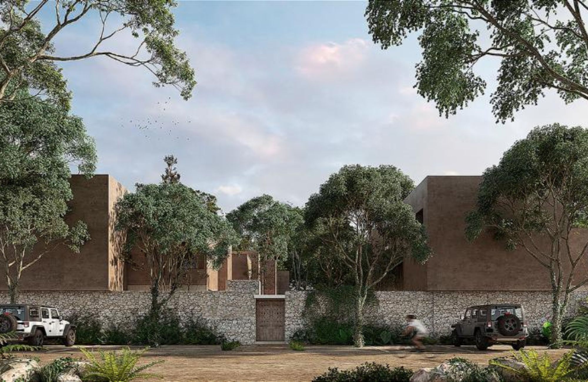 Villa de 4 recamaras, alberca privada, acabados de lujo, cuarto en planta baja, pre-construccion en venta aldea Zama, Tulum.